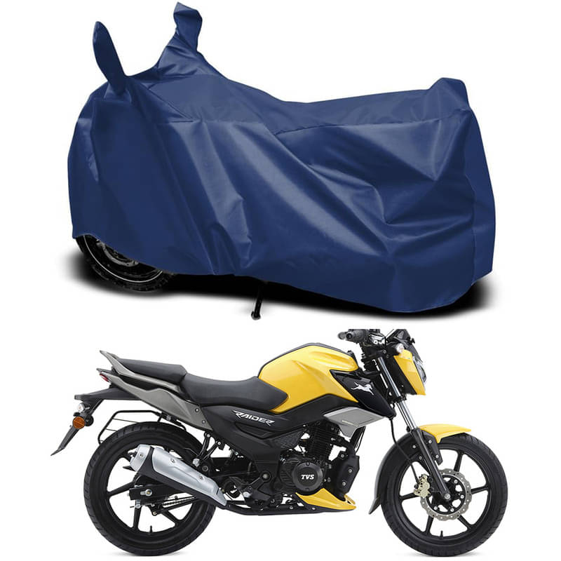     			RABABLI Bike Body Cover for TVS TVS Raider ( Pack of 1 ) , Navy Blue