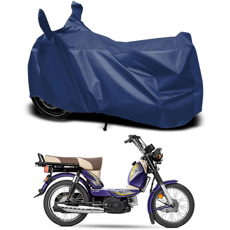 RABABLI Bike Body Cover for TVS TVS XL100 Heavy Duty i Touch BS6 ( Pack of 1 ) , Navy Blue RABABLI Bike Body Cover for TVS TVS XL100 Heavy Duty i Touch BS6 ( Pack of 1 ) , Navy Blue