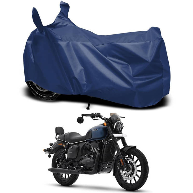     			RABABLI Bike Body Cover for Yezdi Yezdi Roadster Steel ( Pack of 1 ) , Navy Blue
