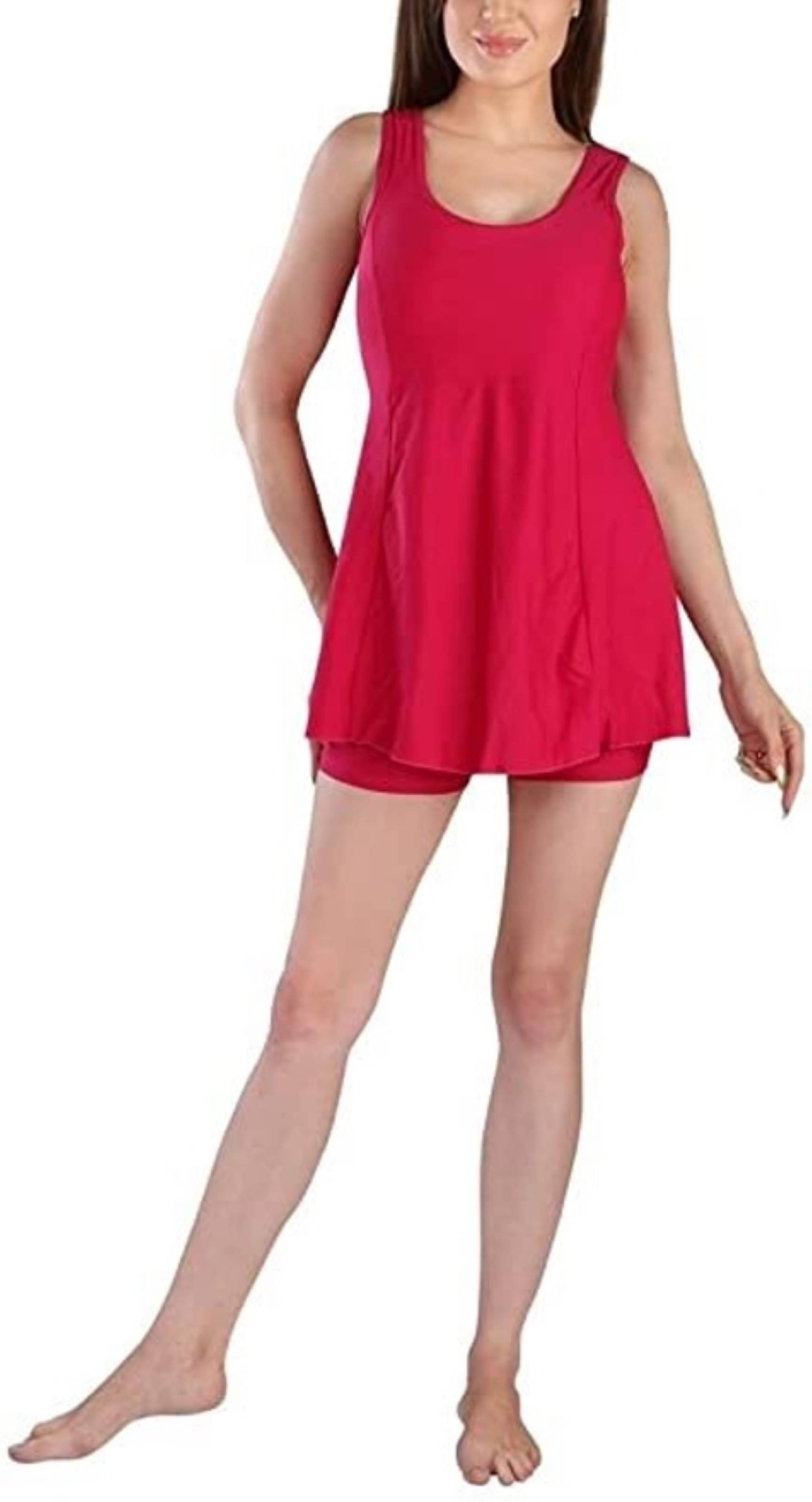     			Reoutlook Pink One Piece Swimming Costume
