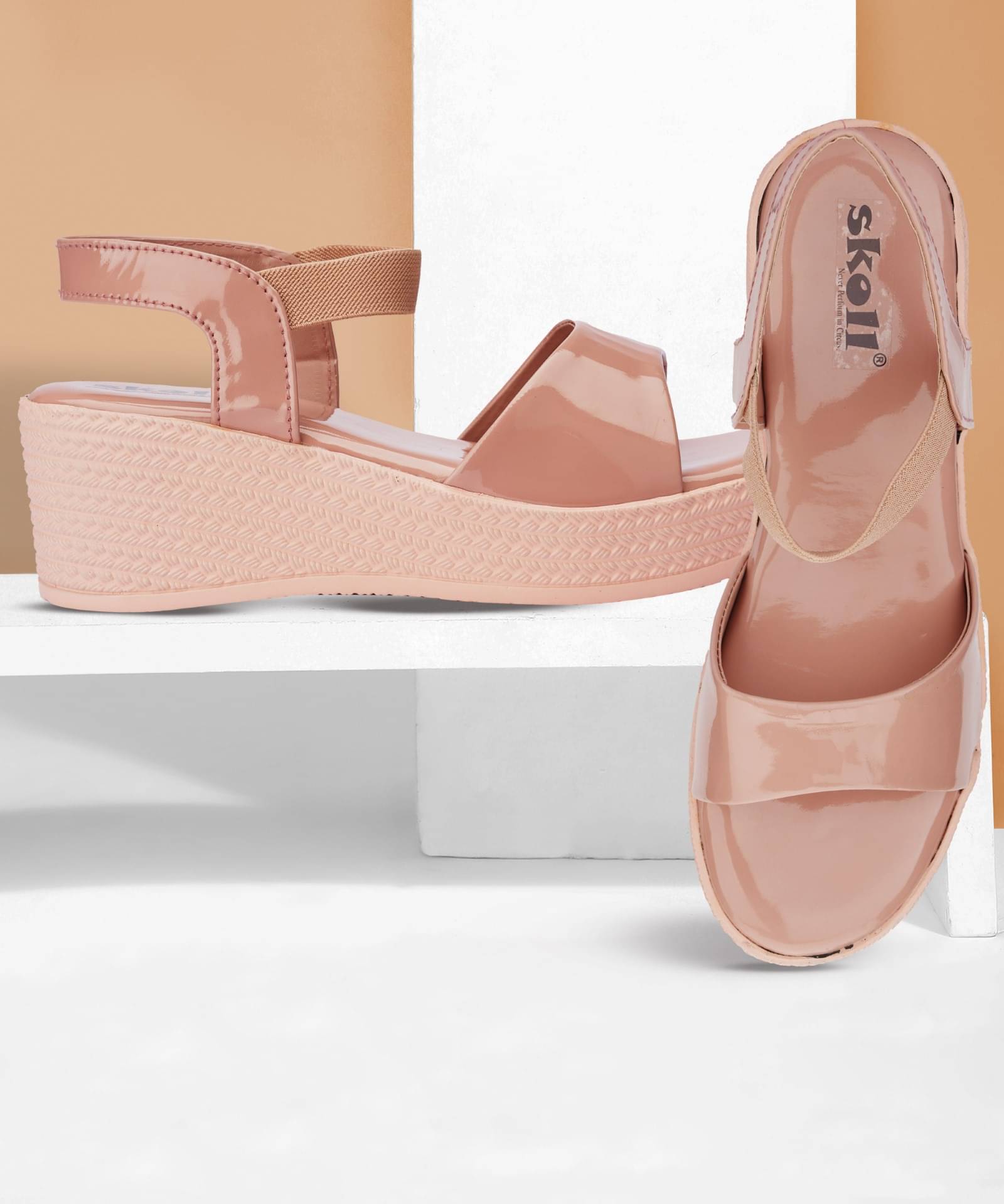     			SKOLL Pink Women's Flats