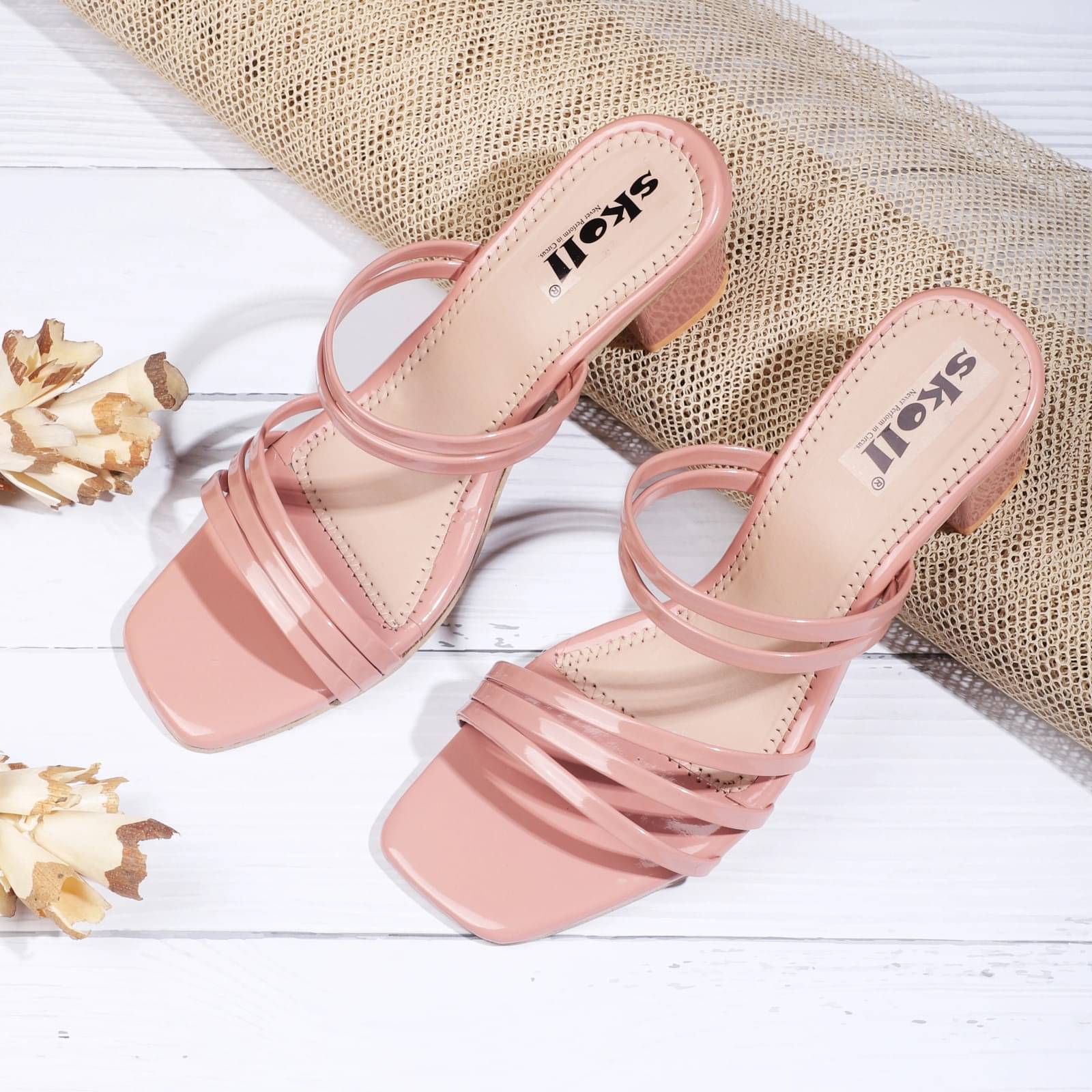     			SKOLL Pink Women's Flats
