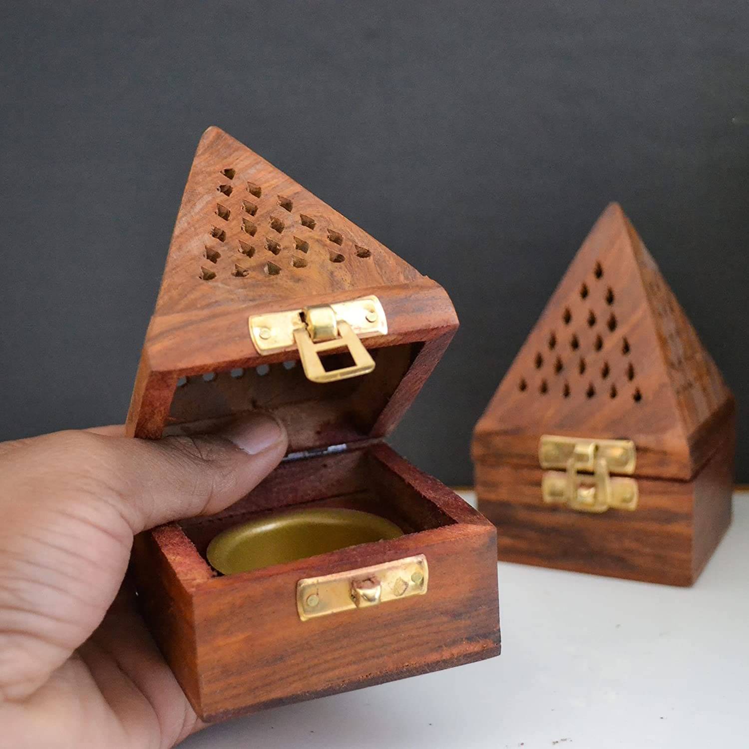     			SWH Incense Stick Holder Kapur 2 Pieces ( Pack of 2 )
