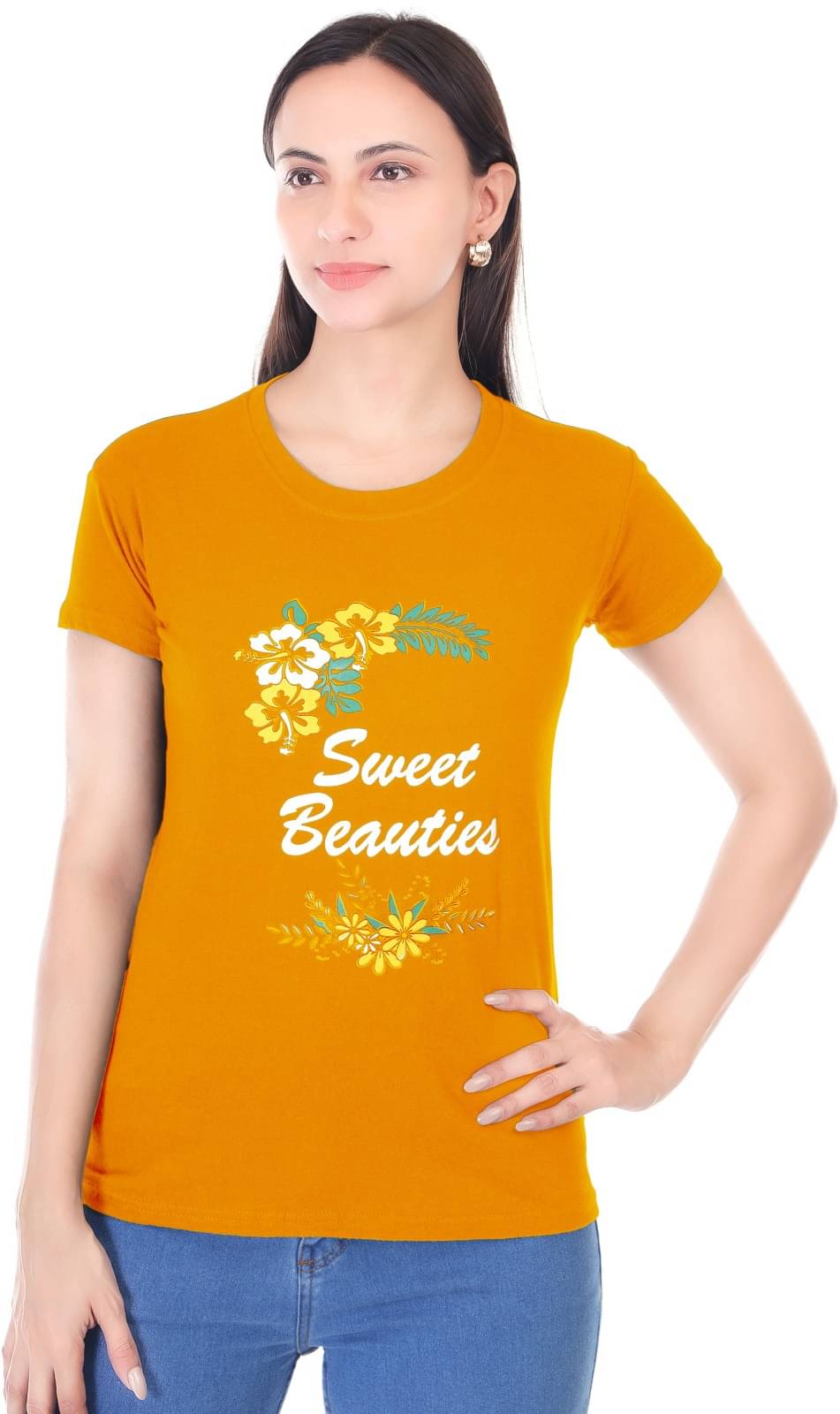 Urboholic Women's Cotton Regular Top ( Yellow )     			Urboholic Women's Cotton Regular Top ( Yellow )