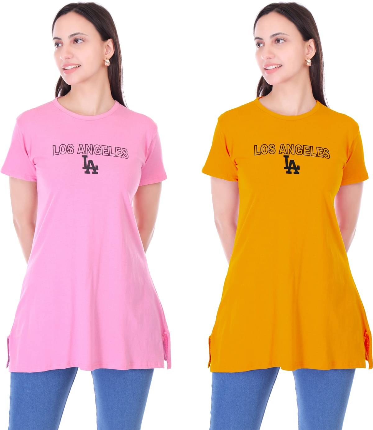 Urboholic Women's Cotton Regular Top ( Multicolor 3 ) Urboholic Women's Cotton Regular Top ( Multicolor 3 )
