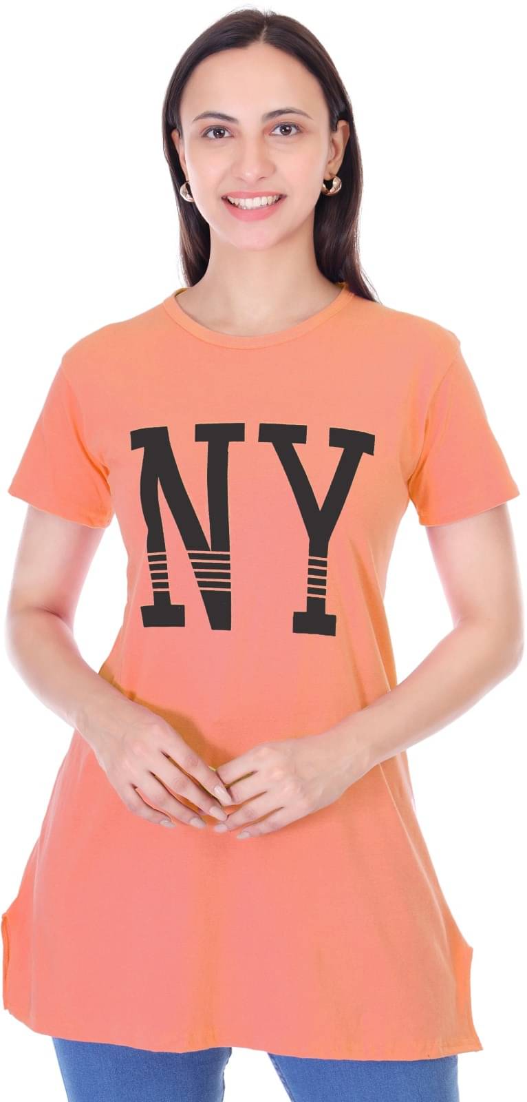 Urboholic Women's Cotton Regular Top ( Beige ) Urboholic Women's Cotton Regular Top ( Beige )
