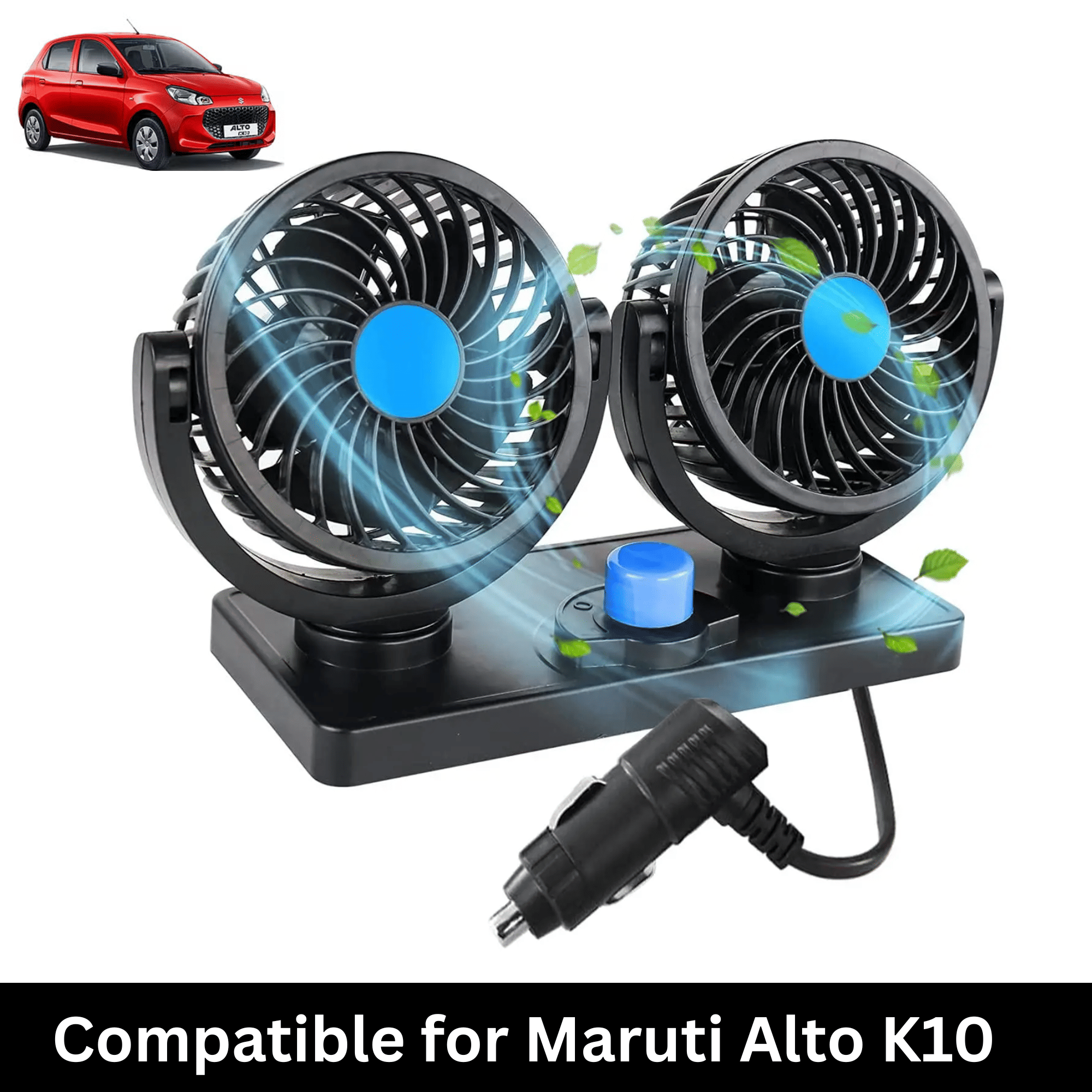     			AKSMIT Dashboard Fan Black