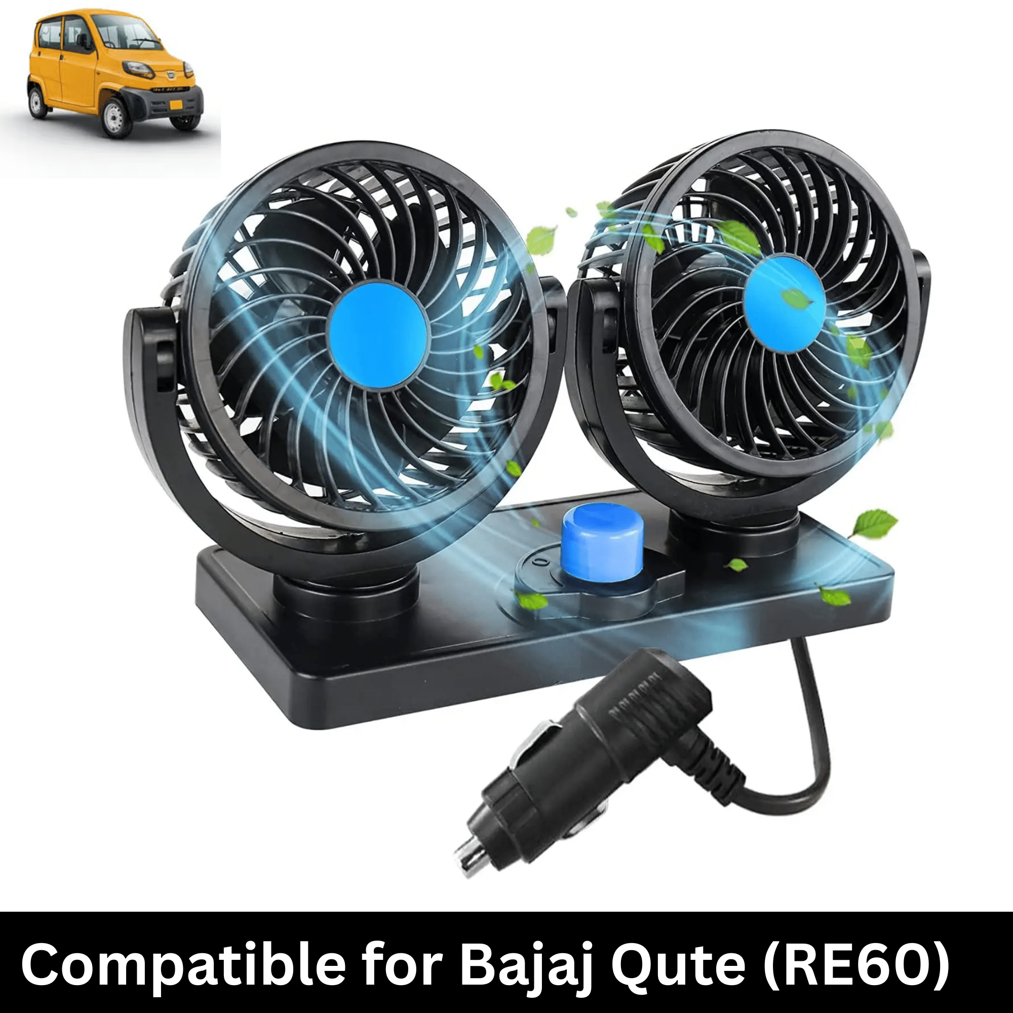     			AKSMIT Dashboard Fan Black