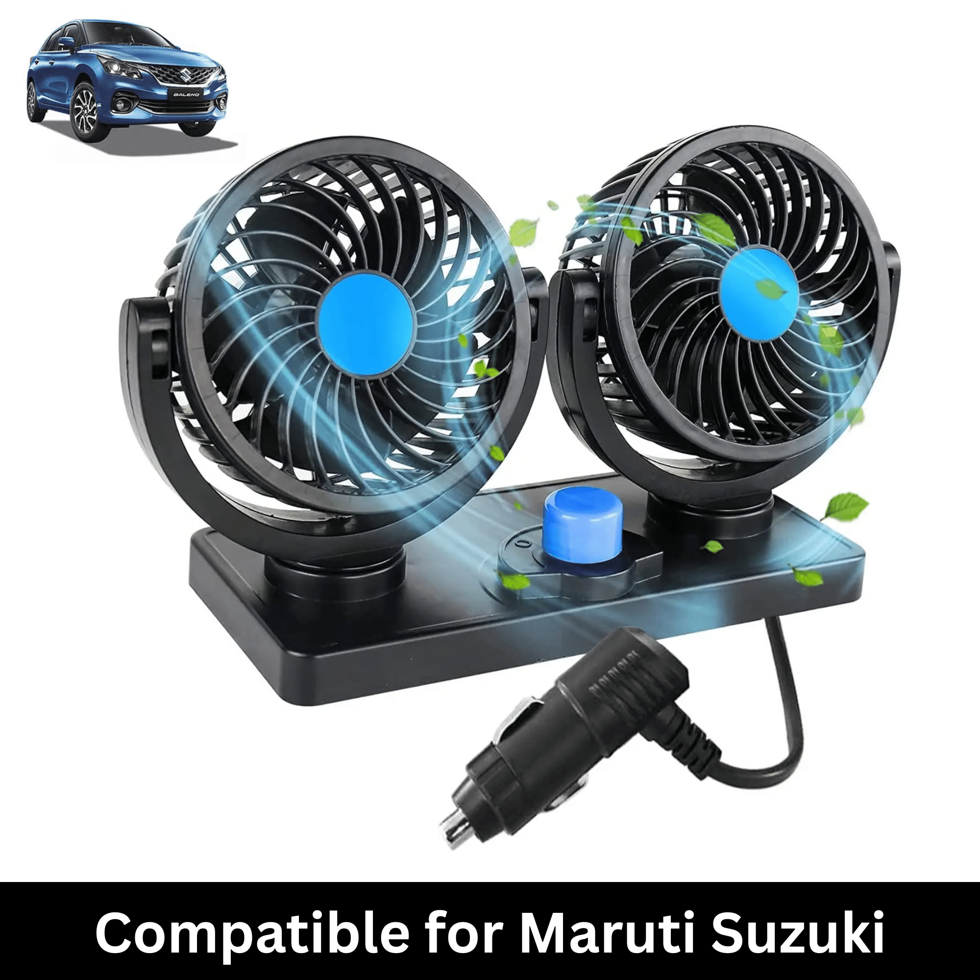     			AKSMIT Dashboard Fan Black