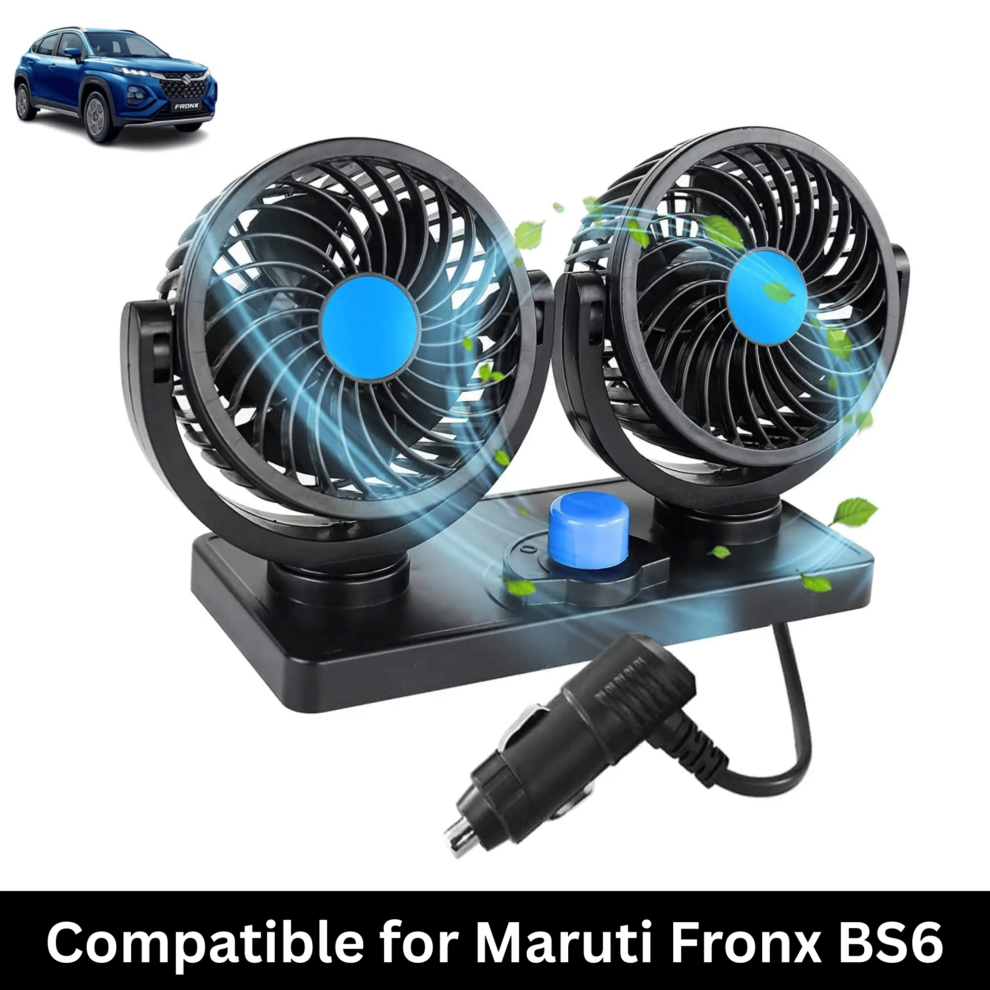     			AKSMIT Dashboard Fan Black