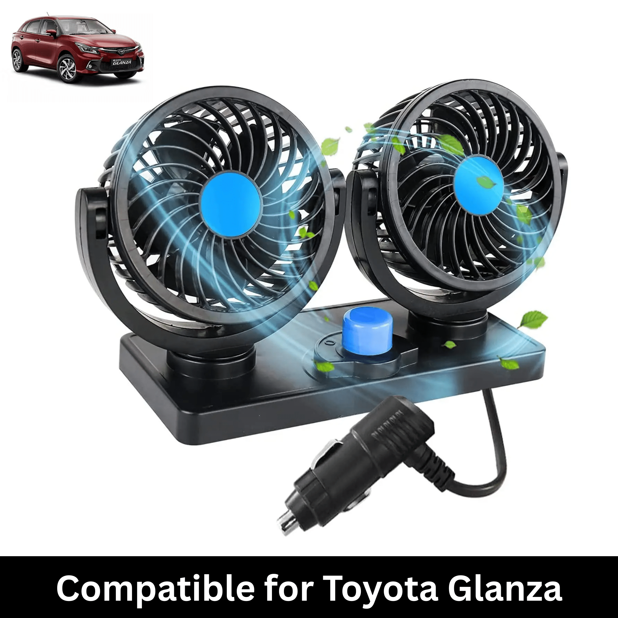     			AKSMIT Dashboard Fan Black
