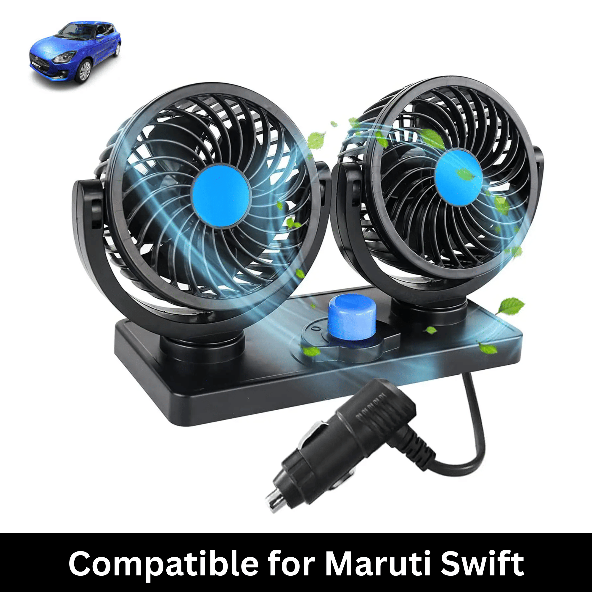    			AKSMIT Dashboard Fan Black