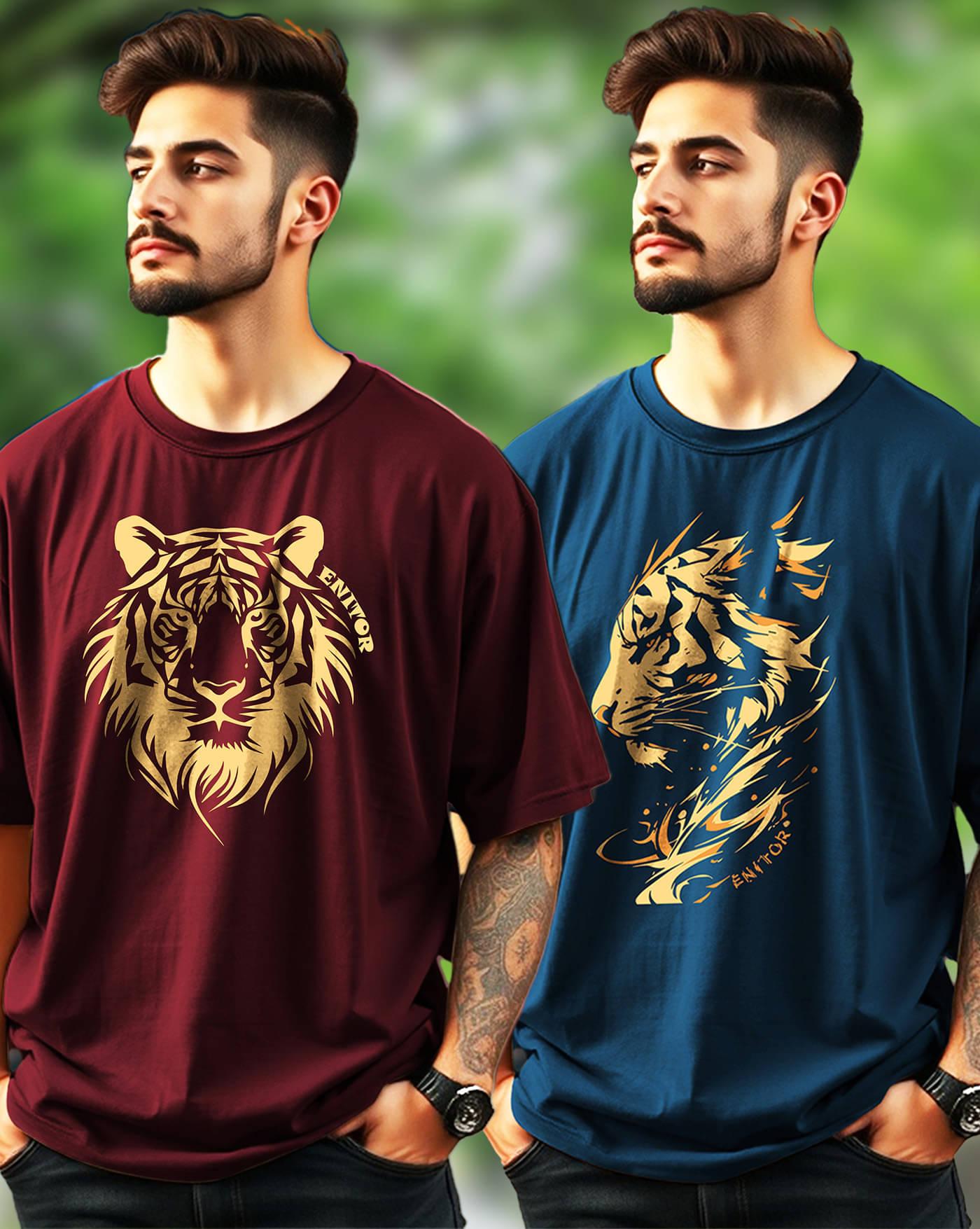 AOOSH Men Cotton Blend Oversized Fit Printed T-Shirt ( Maroon ) AOOSH Men Cotton Blend Oversized Fit Printed T-Shirt ( Maroon )