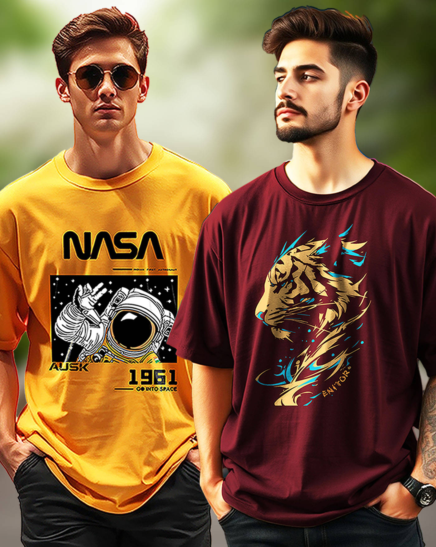 AOOSH Men Cotton Blend Oversized Fit Printed T-Shirt ( Maroon ) AOOSH Men Cotton Blend Oversized Fit Printed T-Shirt ( Maroon )
