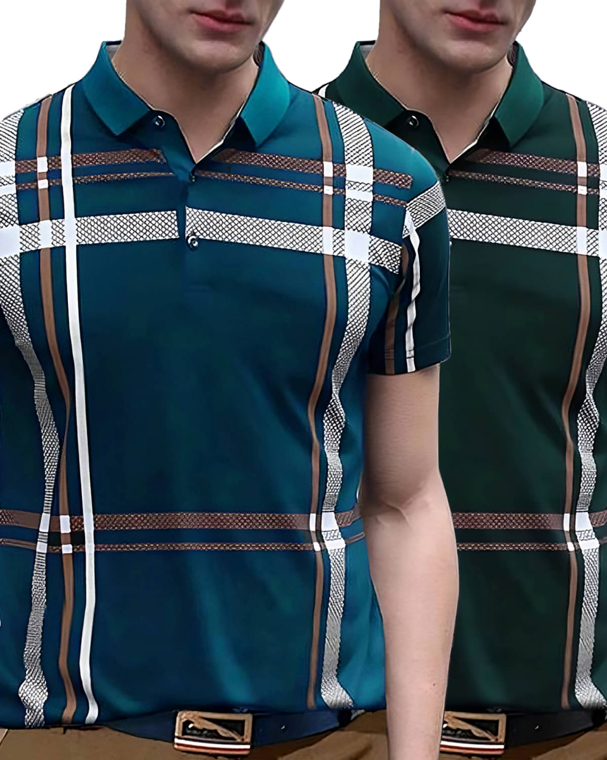 AOOSH Men Cotton Blend Regular Fit Printed Polo T Shirt ( Black ) AOOSH Men Cotton Blend Regular Fit Printed Polo T Shirt ( Black )