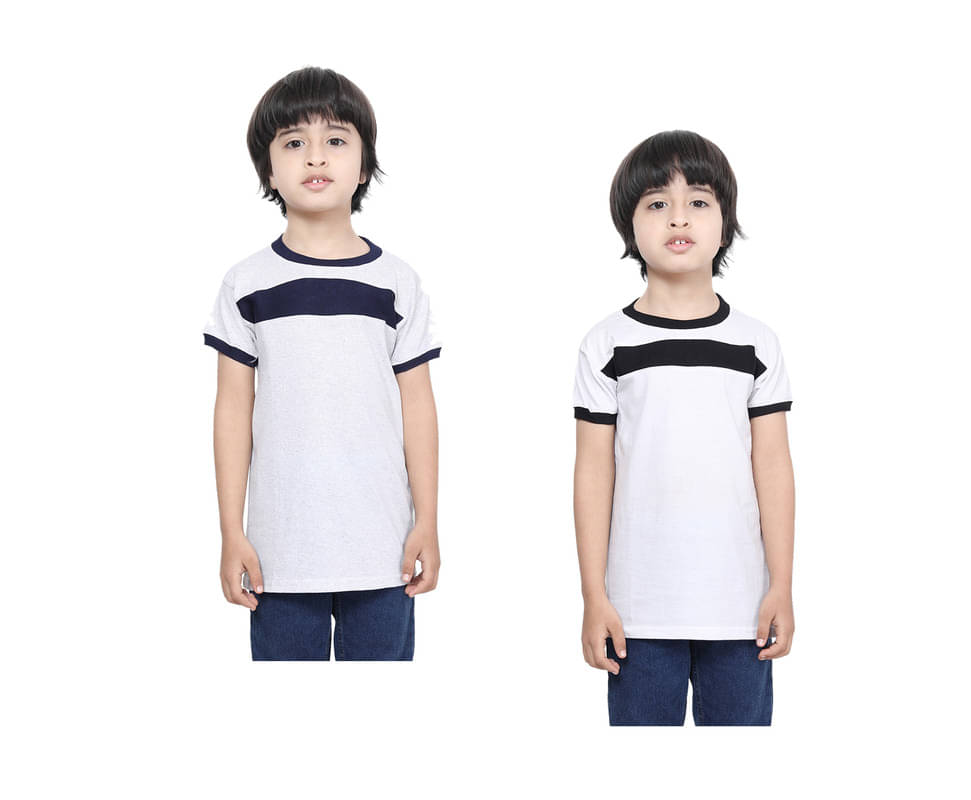     			IndiWeaves Pack of 1 Boys Cotton T-Shirt ( Multicolor )