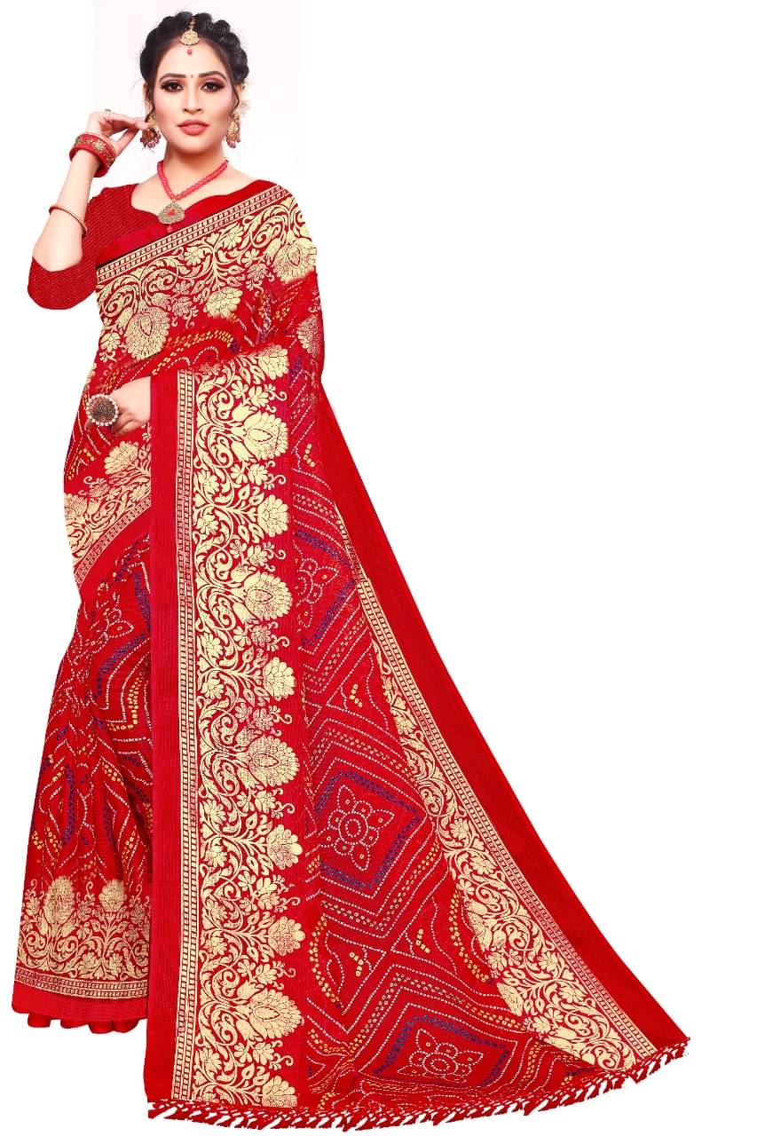     			Maayro Net Embellished Saree With Unstitched Blouse Piece ( Multicolor )