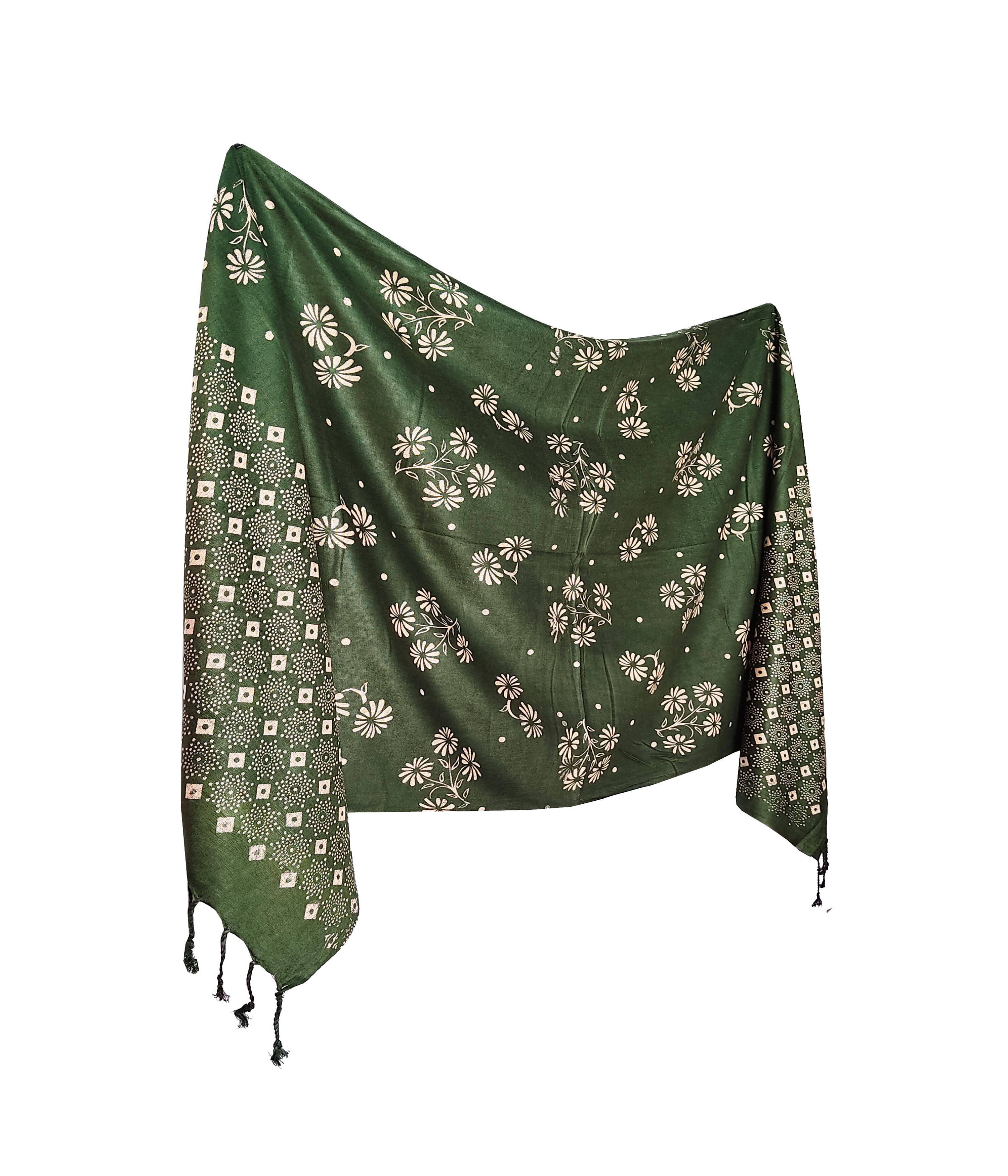 Pink Lime Stole Green Rayon Women's Scarf ( Pack of 1 ) Pink Lime Stole Green Rayon Women's Scarf ( Pack of 1 )