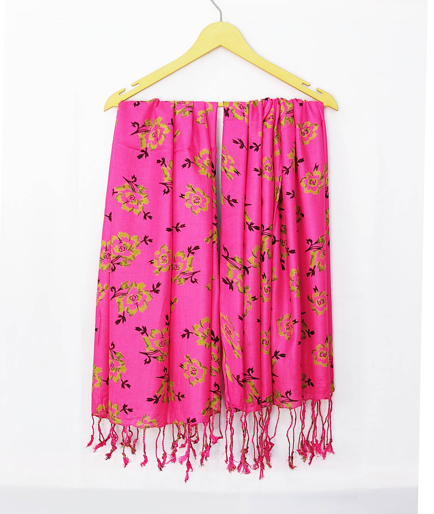 Pink Lime Stole Red Rayon Women's Scarf ( Pack of 1 ) Pink Lime Stole Red Rayon Women's Scarf ( Pack of 1 )