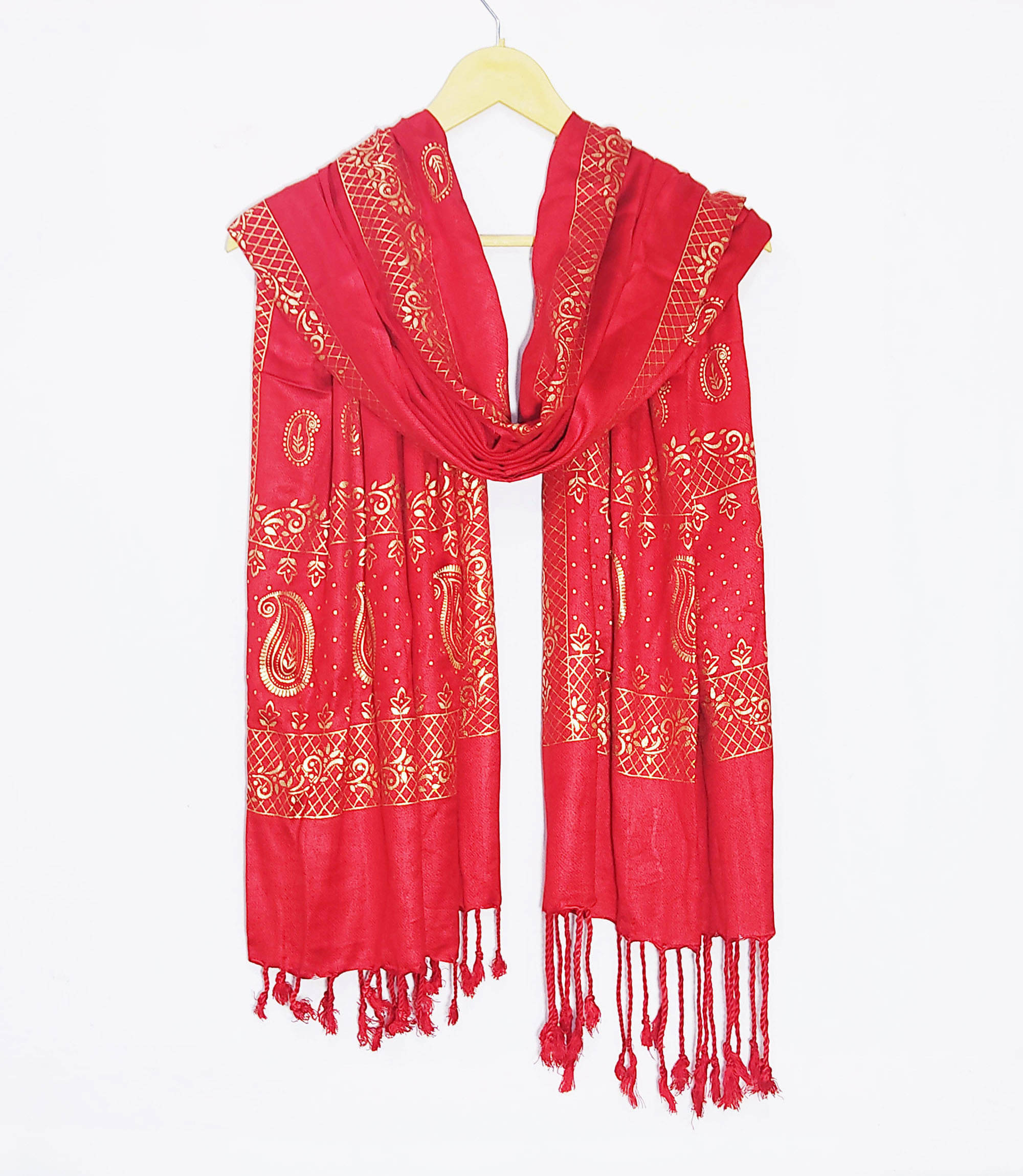 Pink Lime Stole Red Satin Women's Scarf ( Pack of 1 ) Pink Lime Stole Red Satin Women's Scarf ( Pack of 1 )
