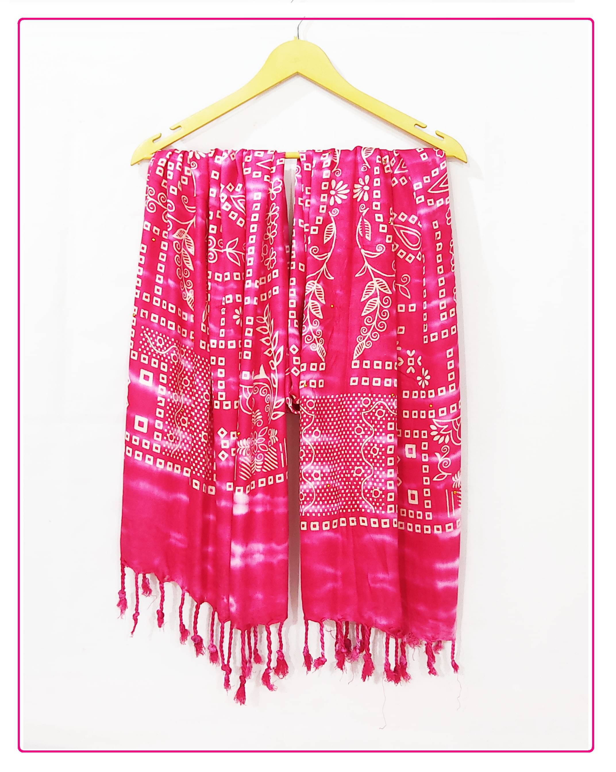 Pink Lime Stole Red Satin Women's Scarf ( Pack of 1 ) Pink Lime Stole Red Satin Women's Scarf ( Pack of 1 )