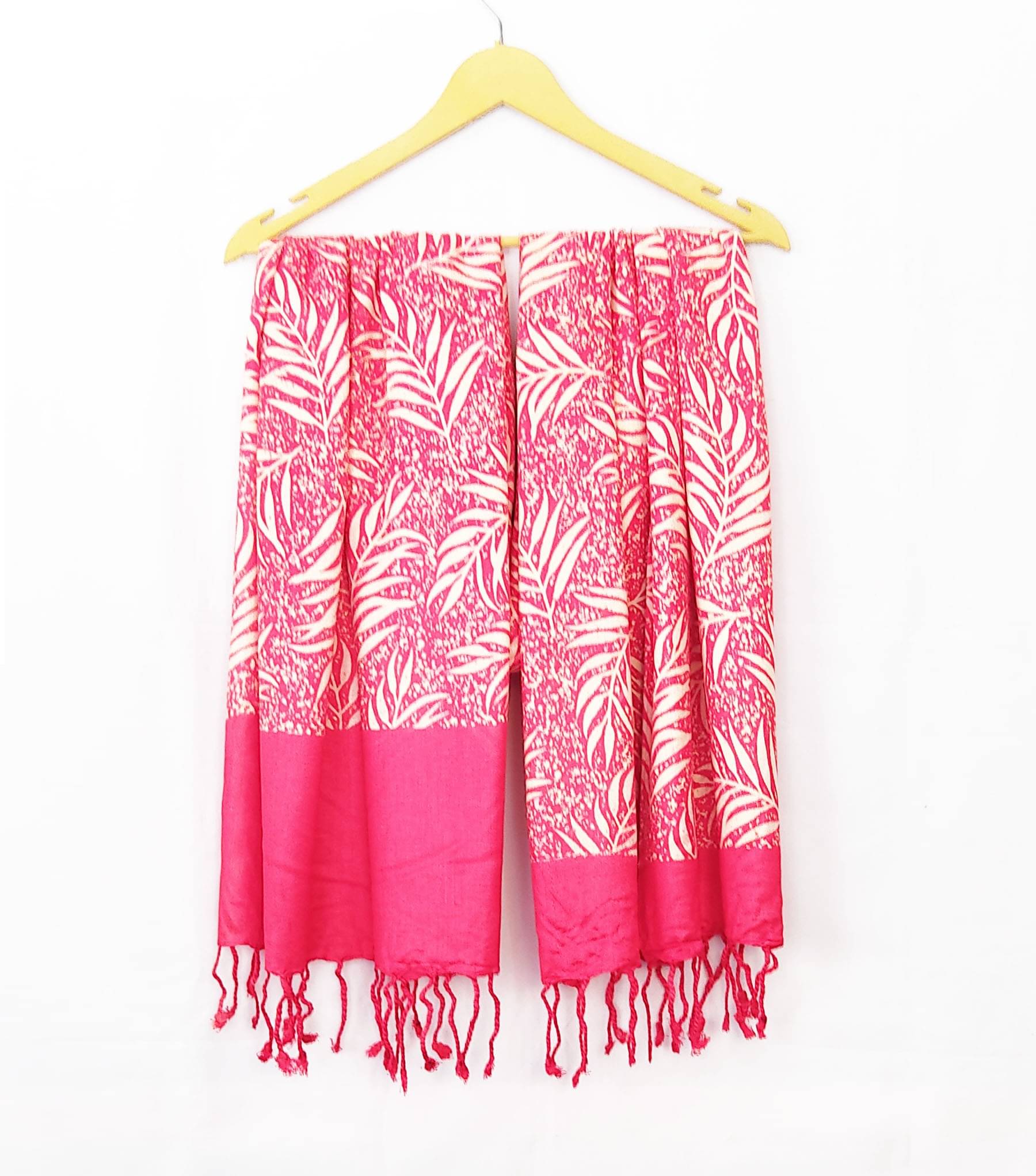    			Pink Lime Stole Red Satin Women's Scarf ( Pack of 1 )