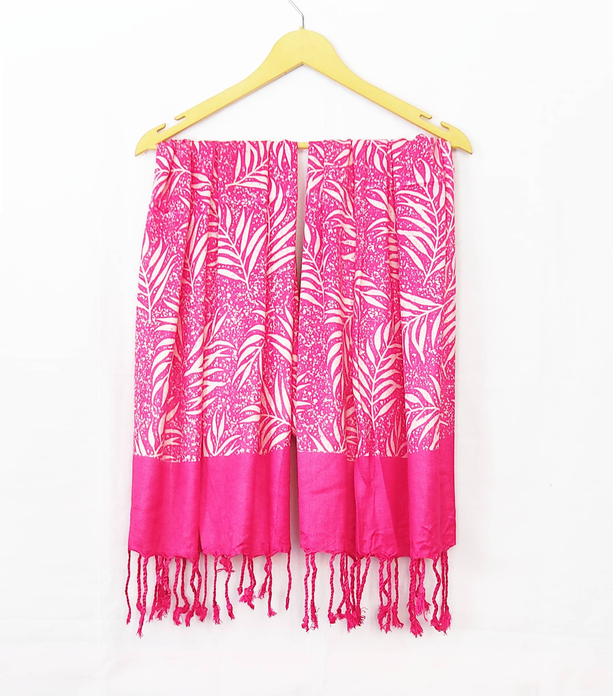     			Pink Lime Stole Red Satin Women's Scarf ( Pack of 1 )