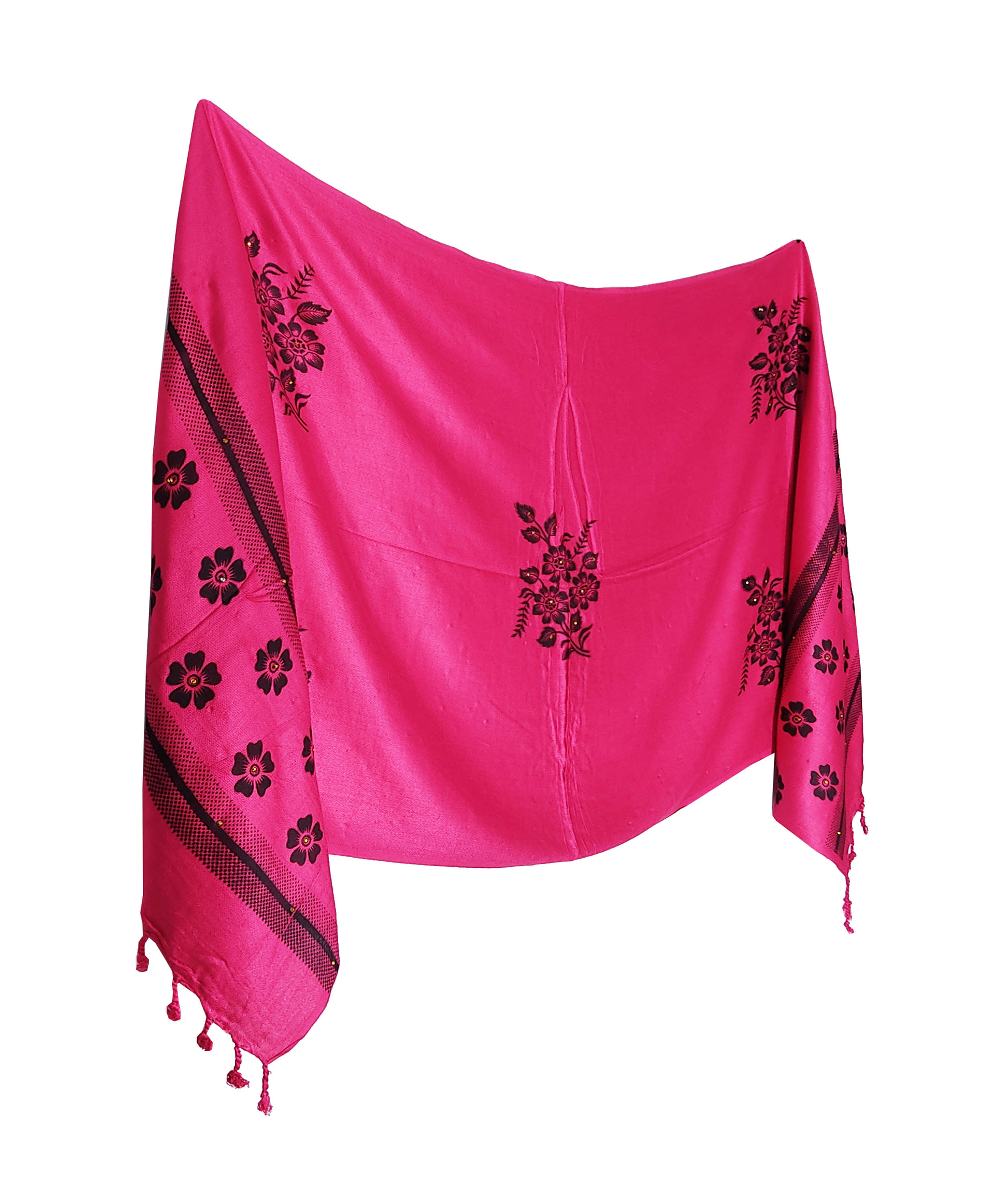Pink Lime Stole Red Satin Women's Scarf ( Pack of 1 ) Pink Lime Stole Red Satin Women's Scarf ( Pack of 1 )