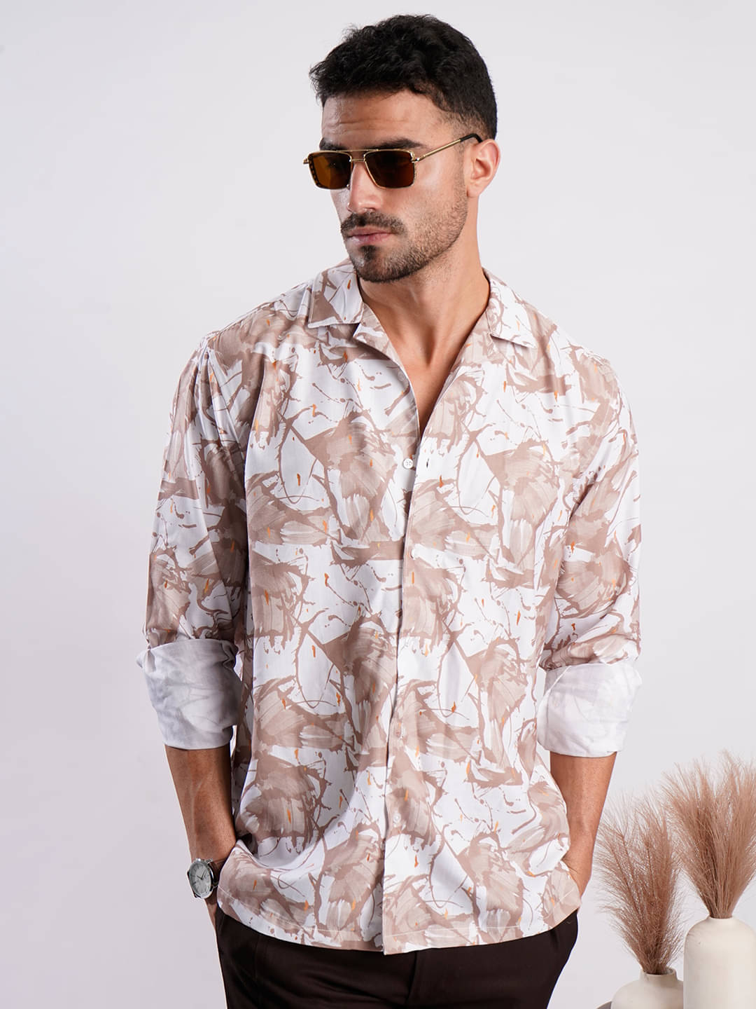 IVOC Poly Cotton Relaxed Fit Printed Half Sleeves Men's Casual Shirt - Multicolor ( Pack of 1 ) IVOC Poly Cotton Relaxed Fit Printed Half Sleeves Men's Casual Shirt - Multicolor ( Pack of 1 )