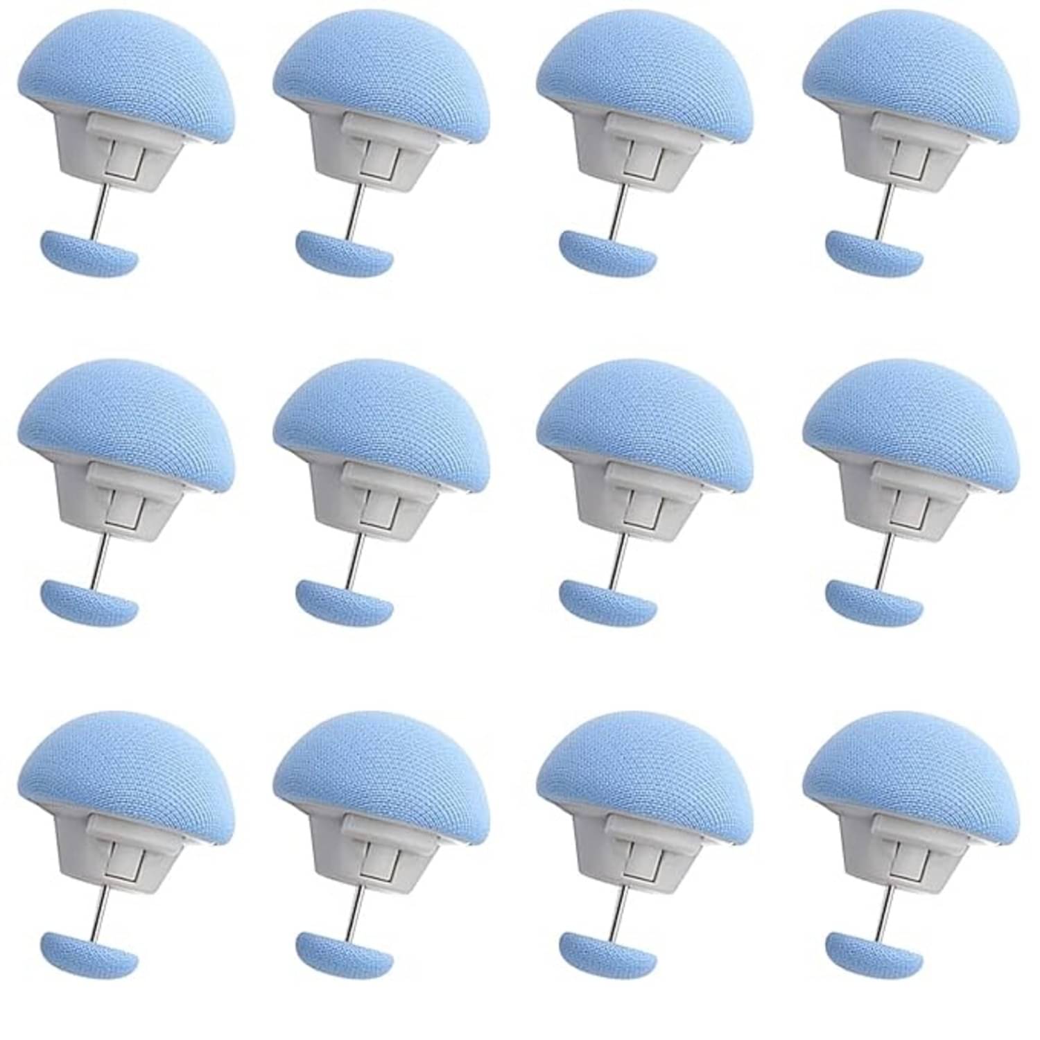 10 Pc's Bed Sheet Clips Mushroom Duvet Cover Pins Cotton Quilt Fixer Duvet Fasteners Mushroom Shape Duvet Clips for Comforters Clips for Socks Curtains Quilt Cove(Multicolor)(Pack of 10)     			10 Pc's Bed Sheet Clips Mushroom Duvet Cover Pins Cotton Quilt Fixer Duvet Fasteners Mushroom Shape Duvet Clips for Comforters Clips for Socks Curtains Quilt Cove(Multicolor)(Pack of 10)