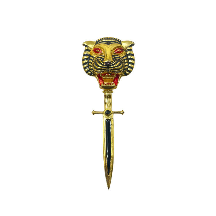 AAMIYA Gold Brooches & Saree Pins ( Pack of 1 )     			AAMIYA Gold Brooches & Saree Pins ( Pack of 1 )