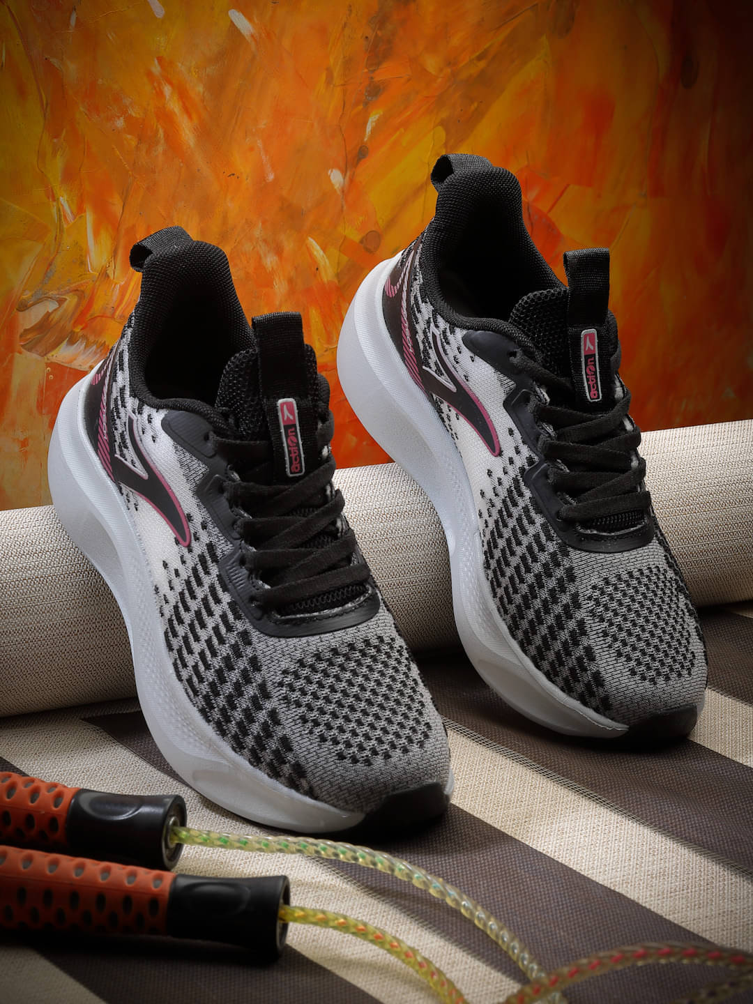 Action - Gray Women's Running Shoes     			Action - Gray Women's Running Shoes