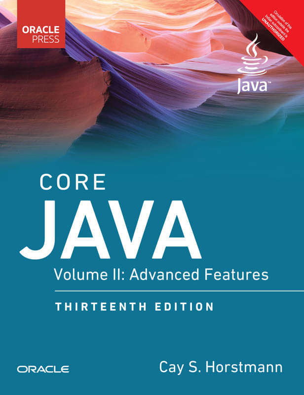 Core Java, Volume 2: Advanced Features | 13th Edition | - Pearson Core Java, Volume 2: Advanced Features | 13th Edition | - Pearson