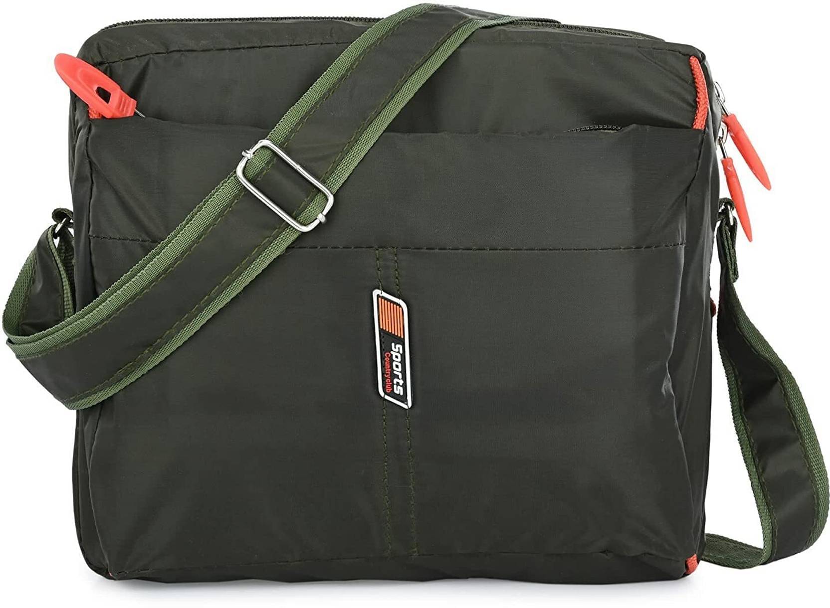    			Dogger Green Solid Messenger Bag
