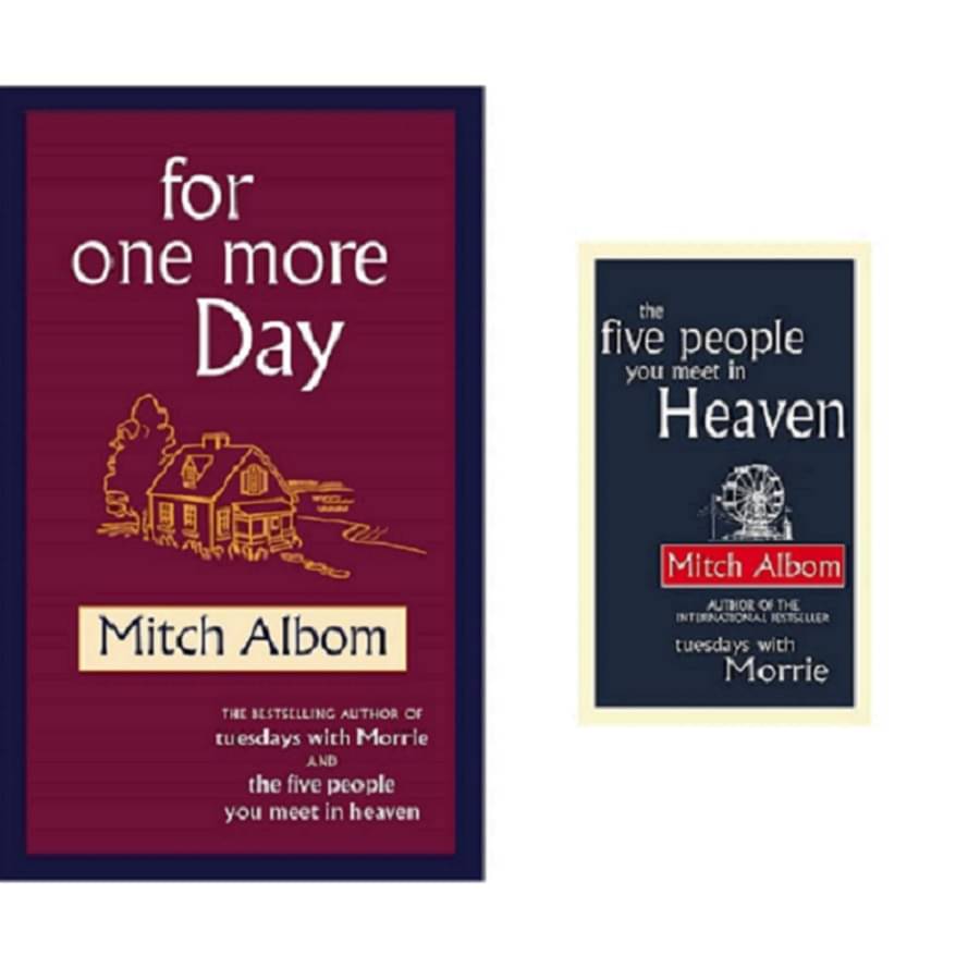 For One More Day & Five People You Meet Heaven By Albom Mitch For One More Day & Five People You Meet Heaven By Albom Mitch