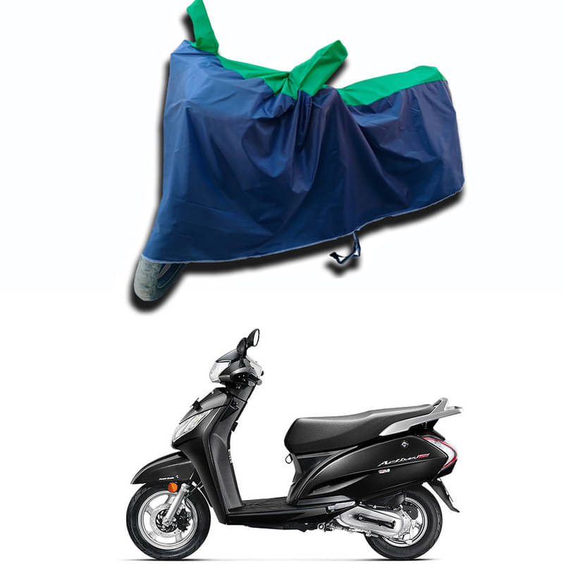 Gali Bazar Bike Body Cover for Honda Honda Activa 3G ( Pack of 1 ) , Green Gali Bazar Bike Body Cover for Honda Honda Activa 3G ( Pack of 1 ) , Green