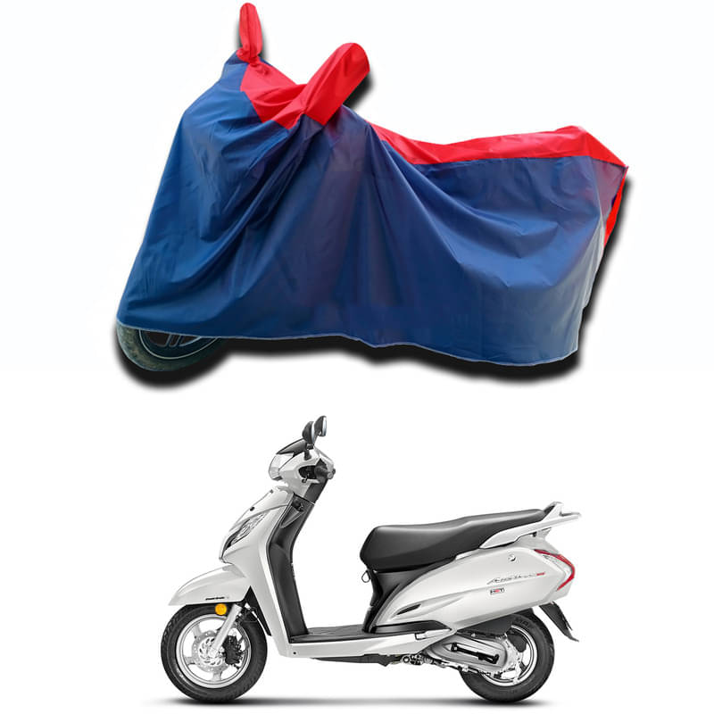Gali Bazar Bike Body Cover for Honda Honda Activa 125 NEW ( Pack of 1 ) , Red Gali Bazar Bike Body Cover for Honda Honda Activa 125 NEW ( Pack of 1 ) , Red
