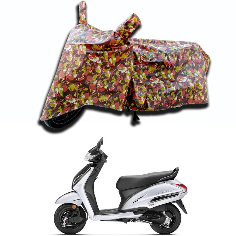 Gali Bazar Bike Body Cover for Honda Honda Activa 4G ( Pack of 1 ) , Jungle Gali Bazar Bike Body Cover for Honda Honda Activa 4G ( Pack of 1 ) , Jungle