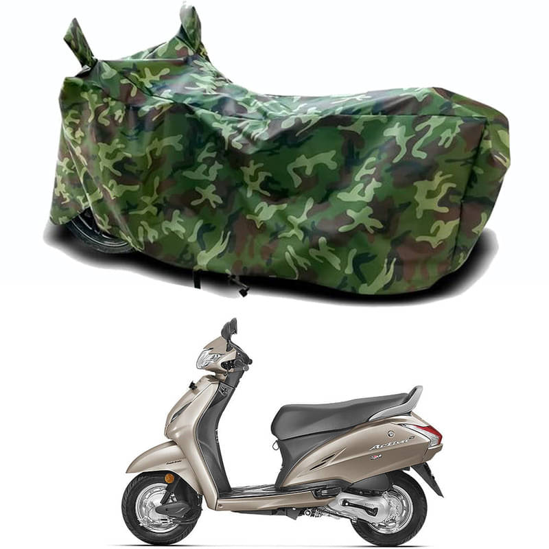     			Gali Bazar Bike Body Cover for Honda Honda Activa 6G DLX ( Pack of 1 ) , Jungle