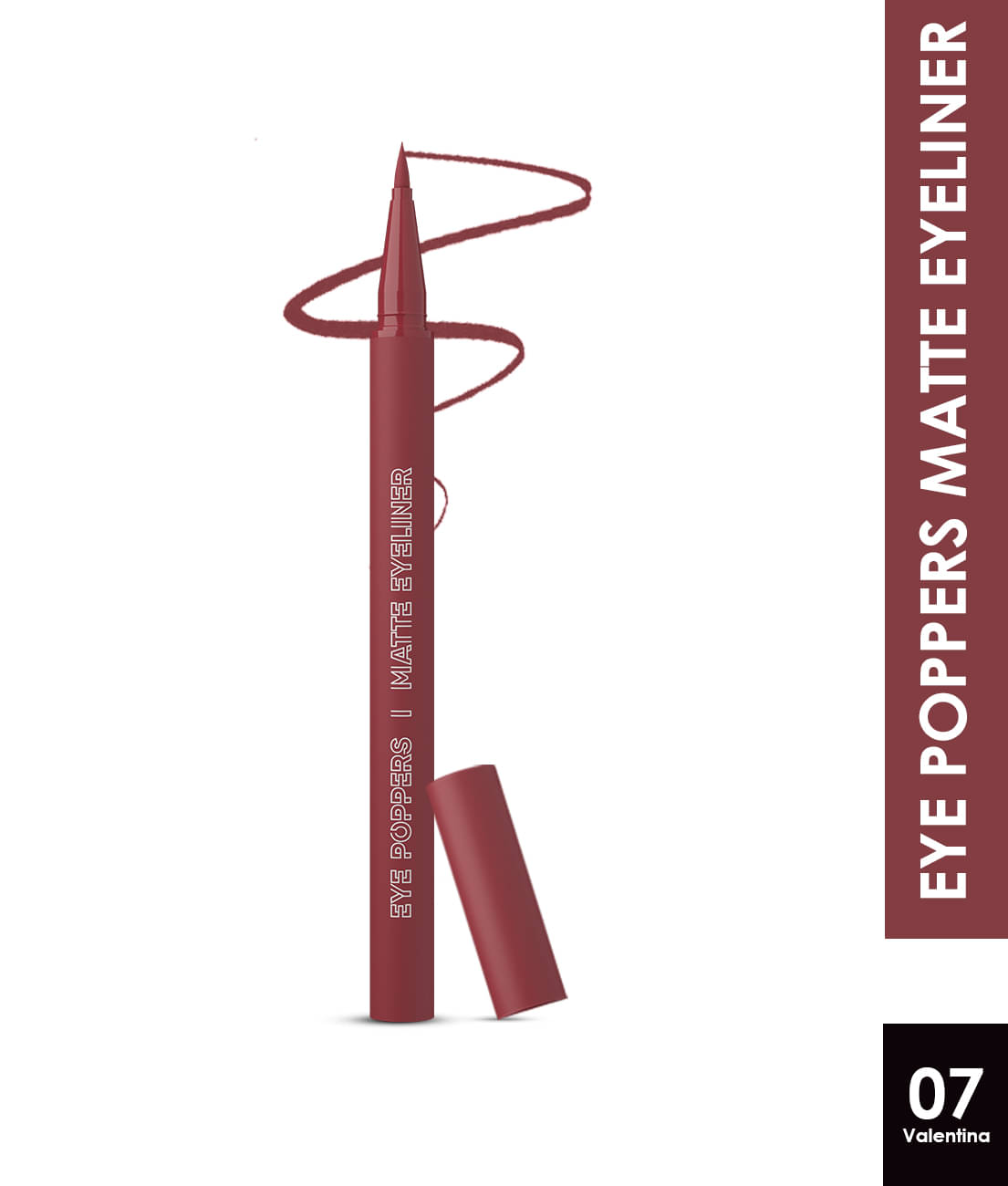     			Glam21 Red Matte Eye Liner Sketch Pen Liner ( Pack of 1 )