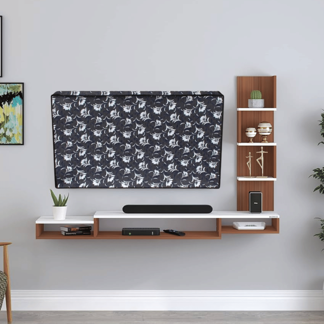 KALRA MAGIC Single Polyester Black TV Cover for Sony 81cm (32 in) LED/LCD TV
