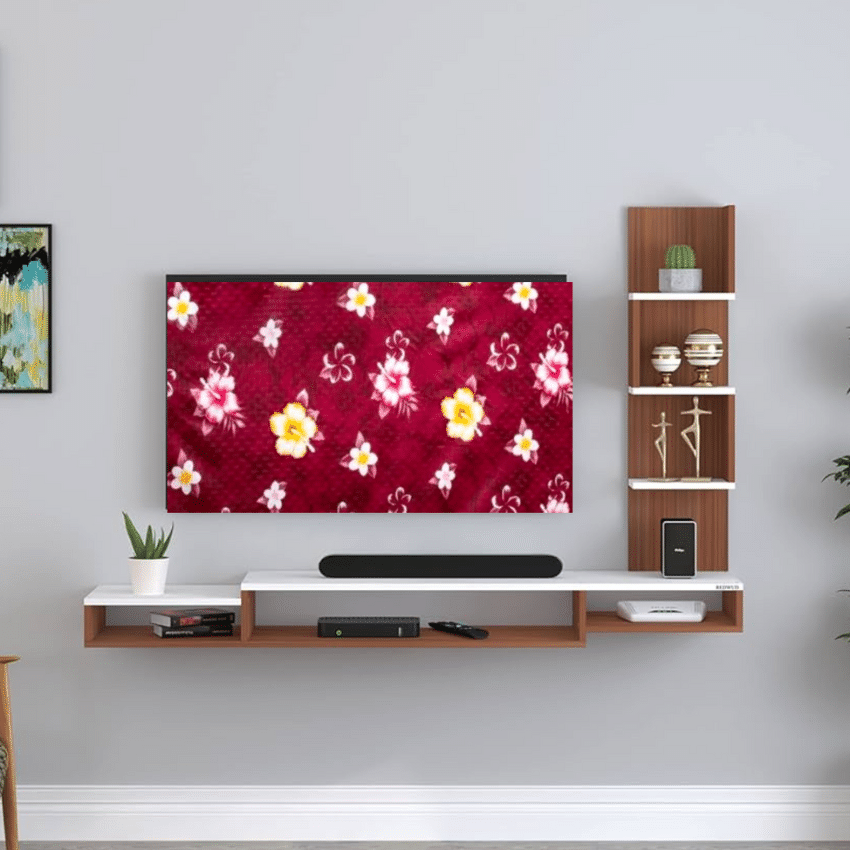 KALRA MAGIC Single Polyester Red TV Cover for Sony 81cm (32 in) LED/LCD TV KALRA MAGIC Single Polyester Red TV Cover for Sony 81cm (32 in) LED/LCD TV
