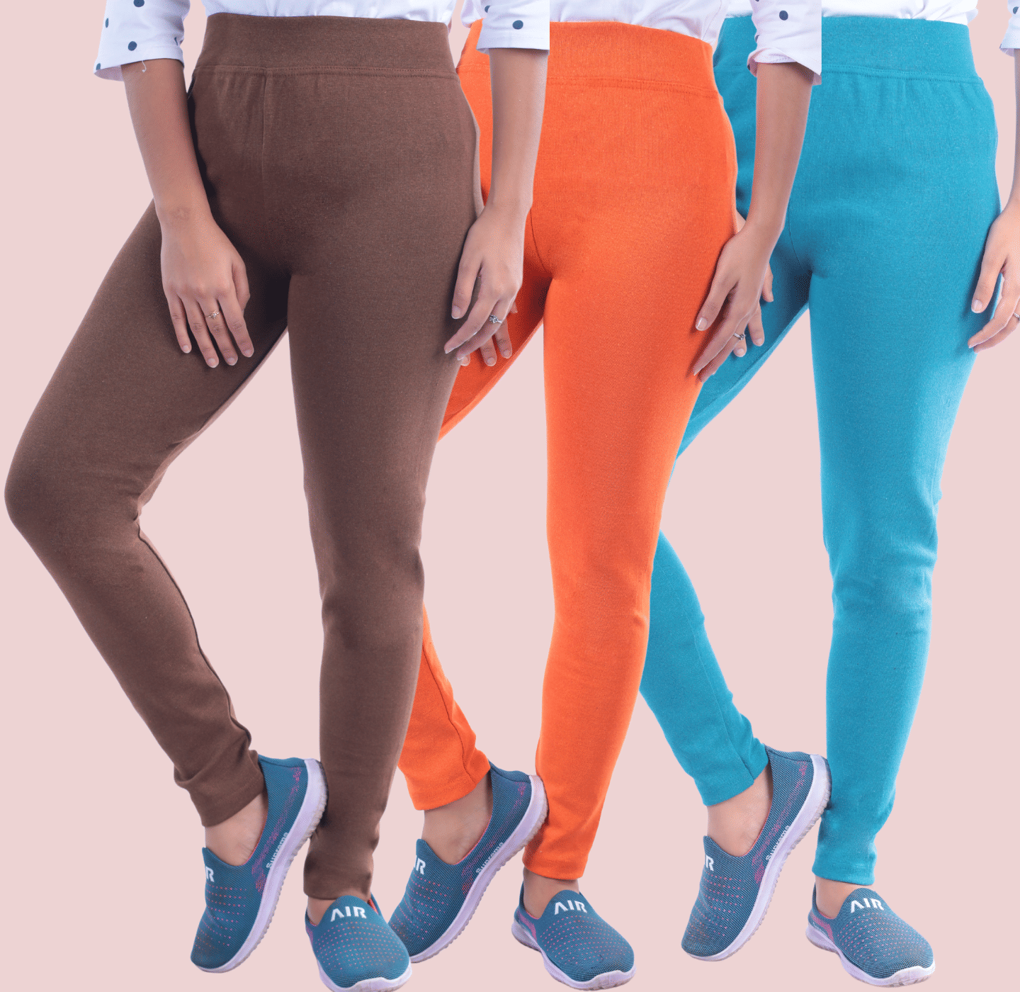     			KARARO JEGGINGS Women Cotton Blend Skinny Fit Jegging