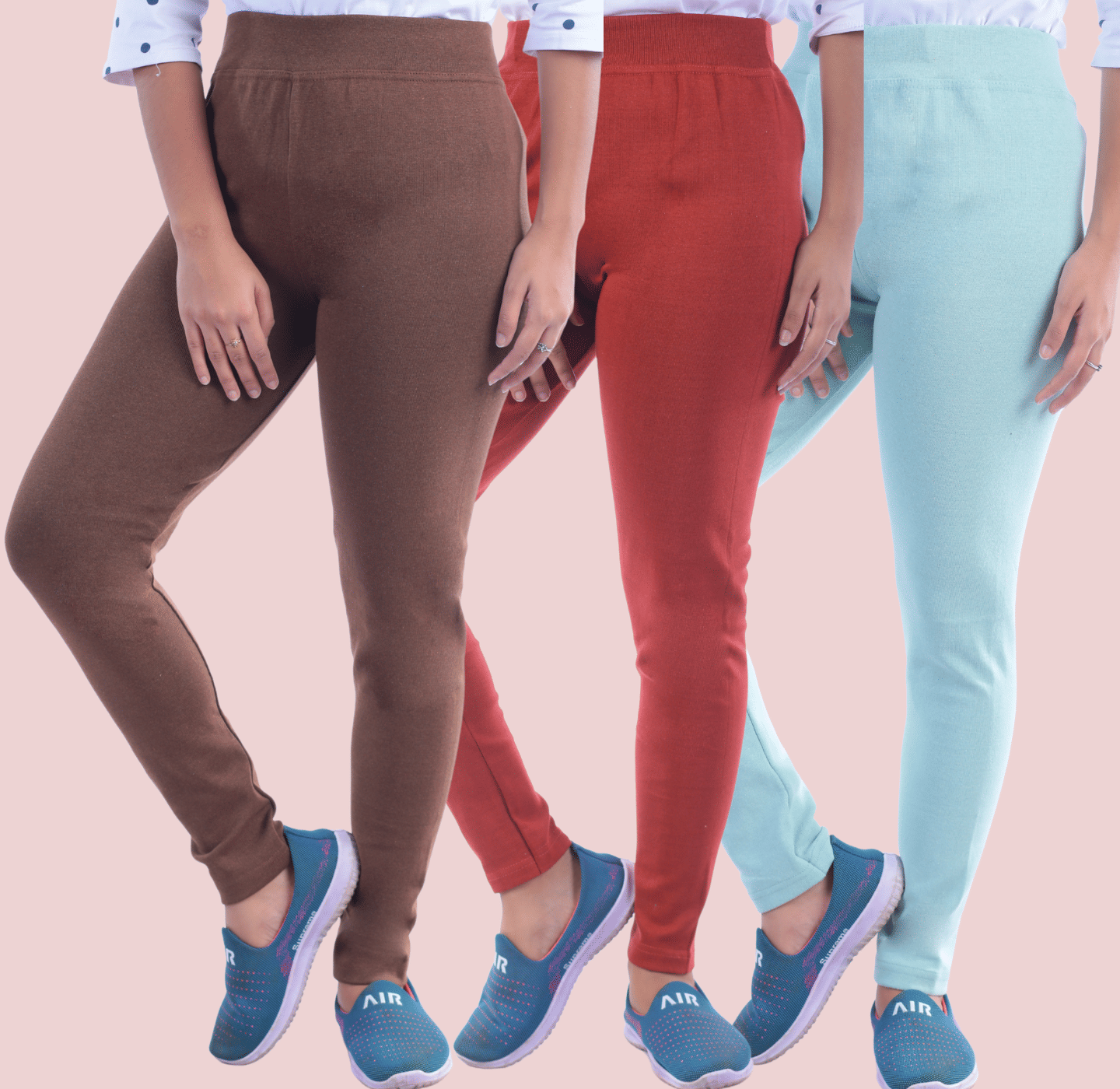     			KARARO JEGGINGS Women Cotton Blend Skinny Fit Jegging
