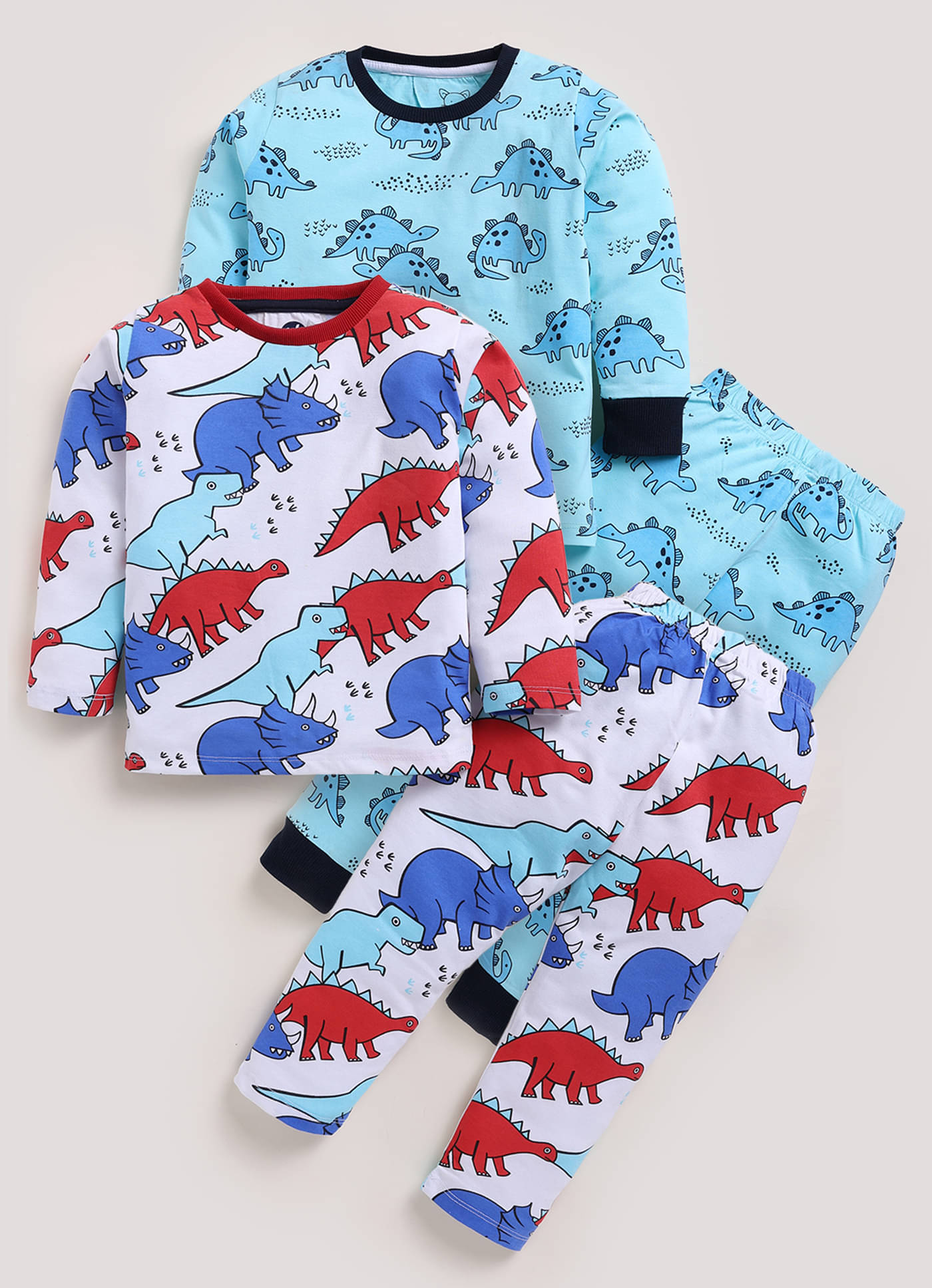 Lazy Shark Pack of 2 Boys Cotton Blend T-Shirt & Pants Set ( Multicolor ) Lazy Shark Pack of 2 Boys Cotton Blend T-Shirt & Pants Set ( Multicolor )
