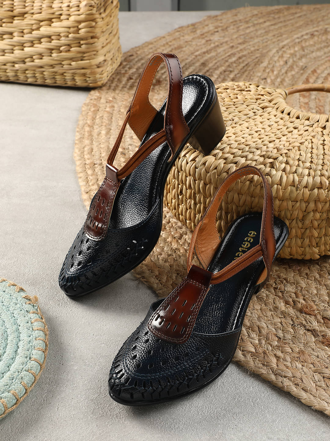     			Liberty Navy Blue Women's Sandal Heels