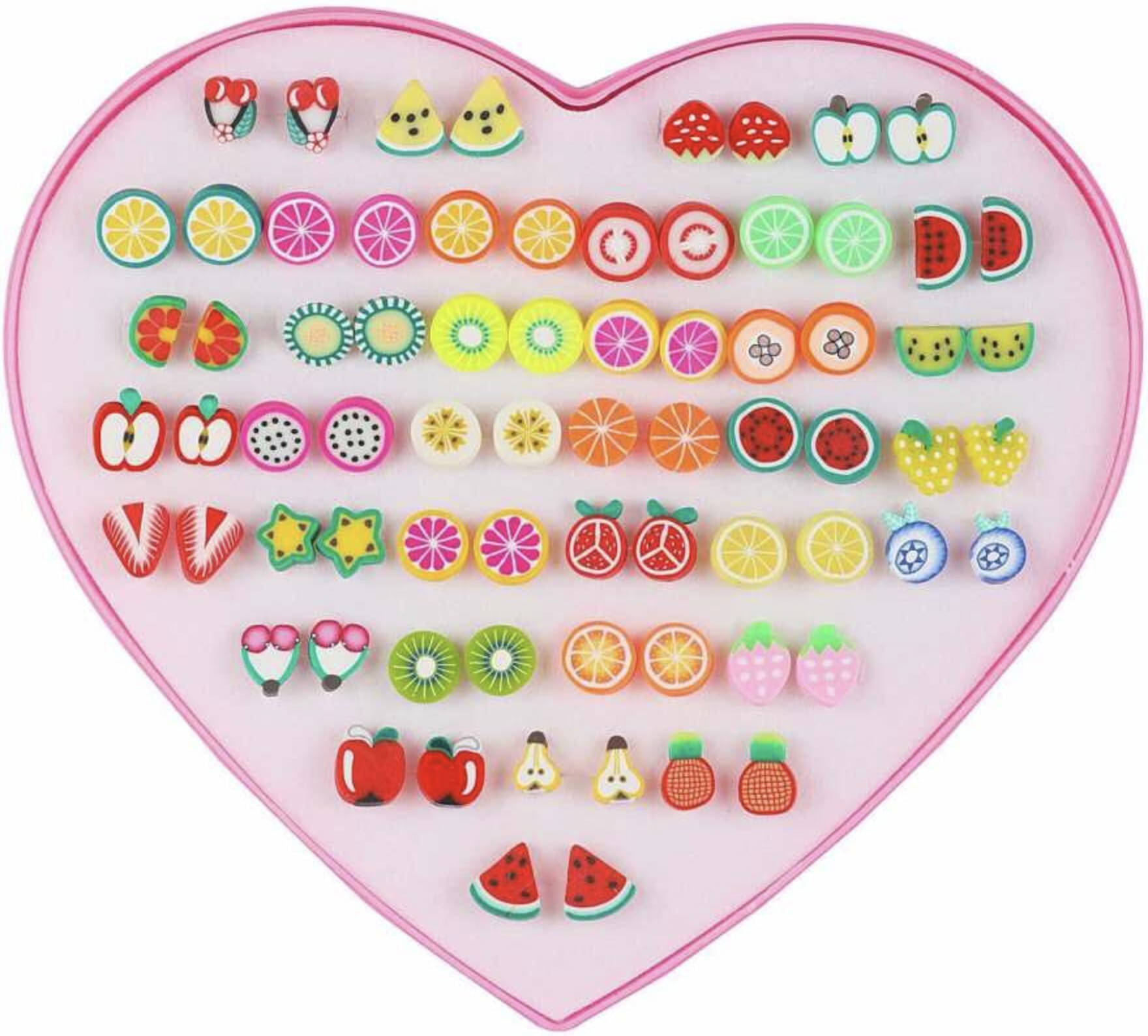     			Mehak Creation Multi Color Stud Earrings ( Pack of 1 )