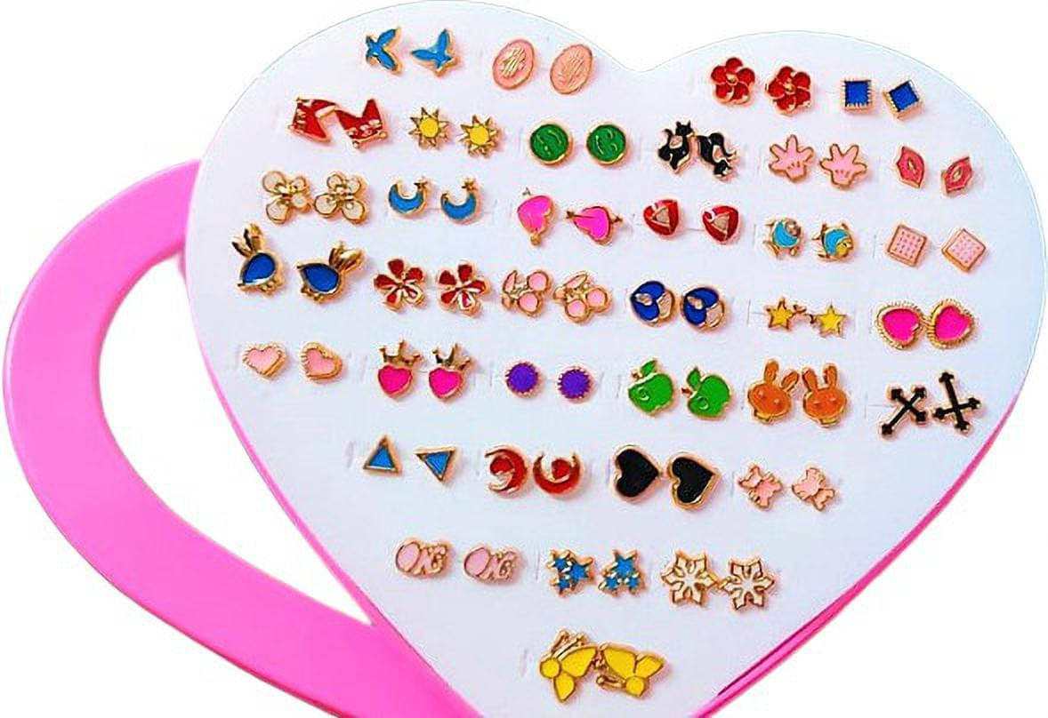     			Mehak Creation Multicolor Stud Earrings ( Pack of 1 )