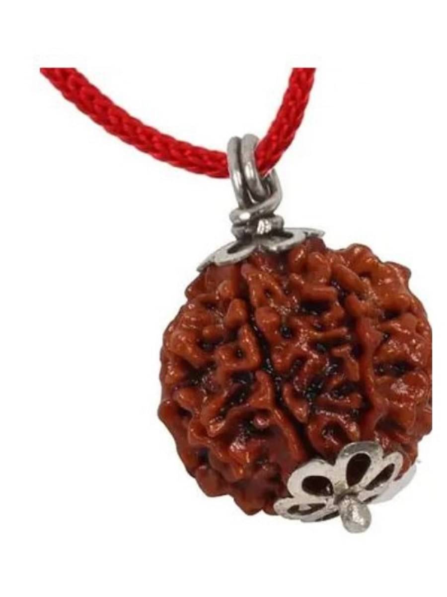     			NAVYAKASH CREATIONS Brown Religious Pendant Without Chain ( Pack of 1 )