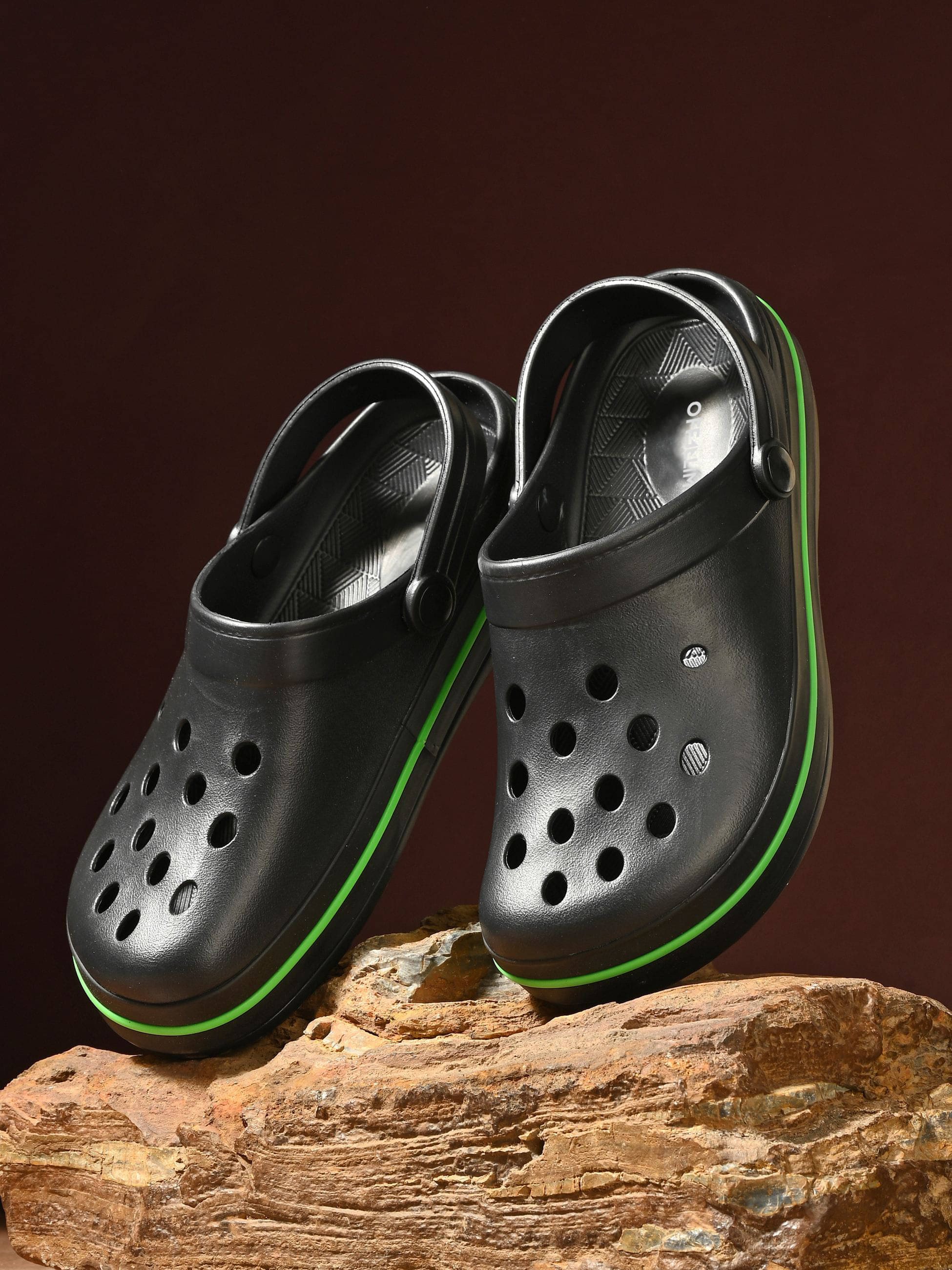     			OFF LIMITS - Black Men's Clogs